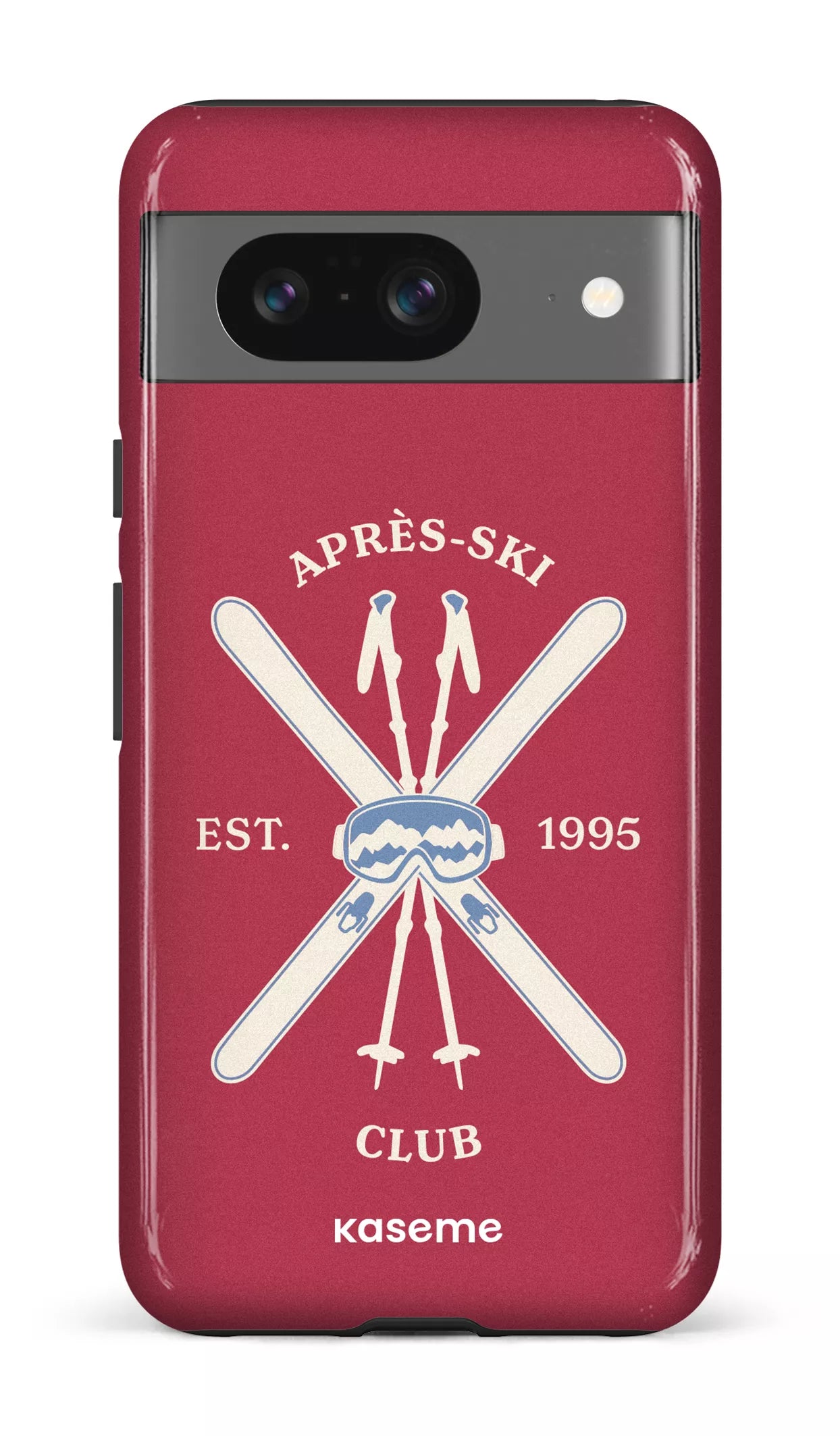Google Pixel 8 Tough Gloss Off-Track Red -