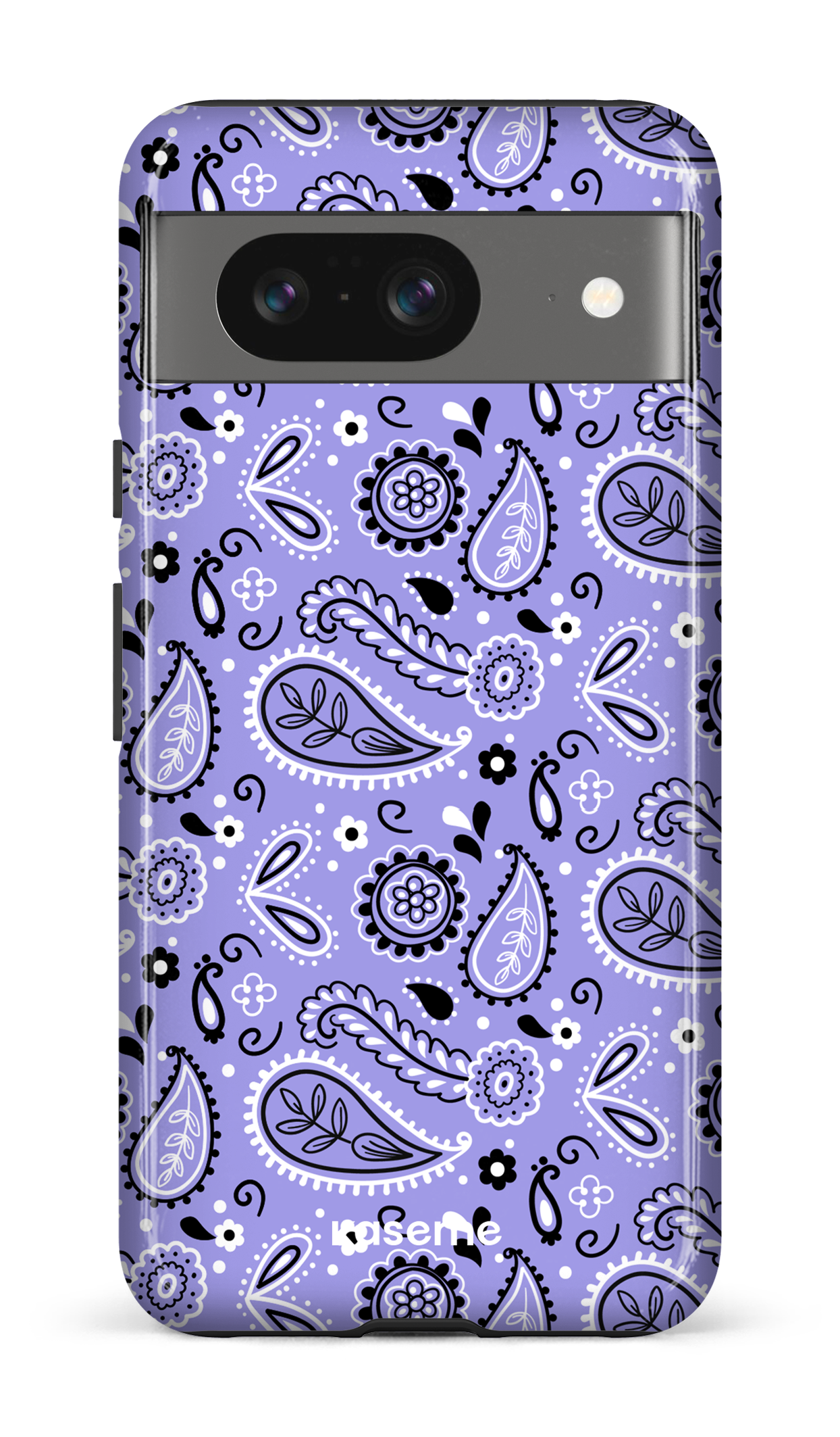 Google Pixel 8 Tough Gloss Paisley Purple -
