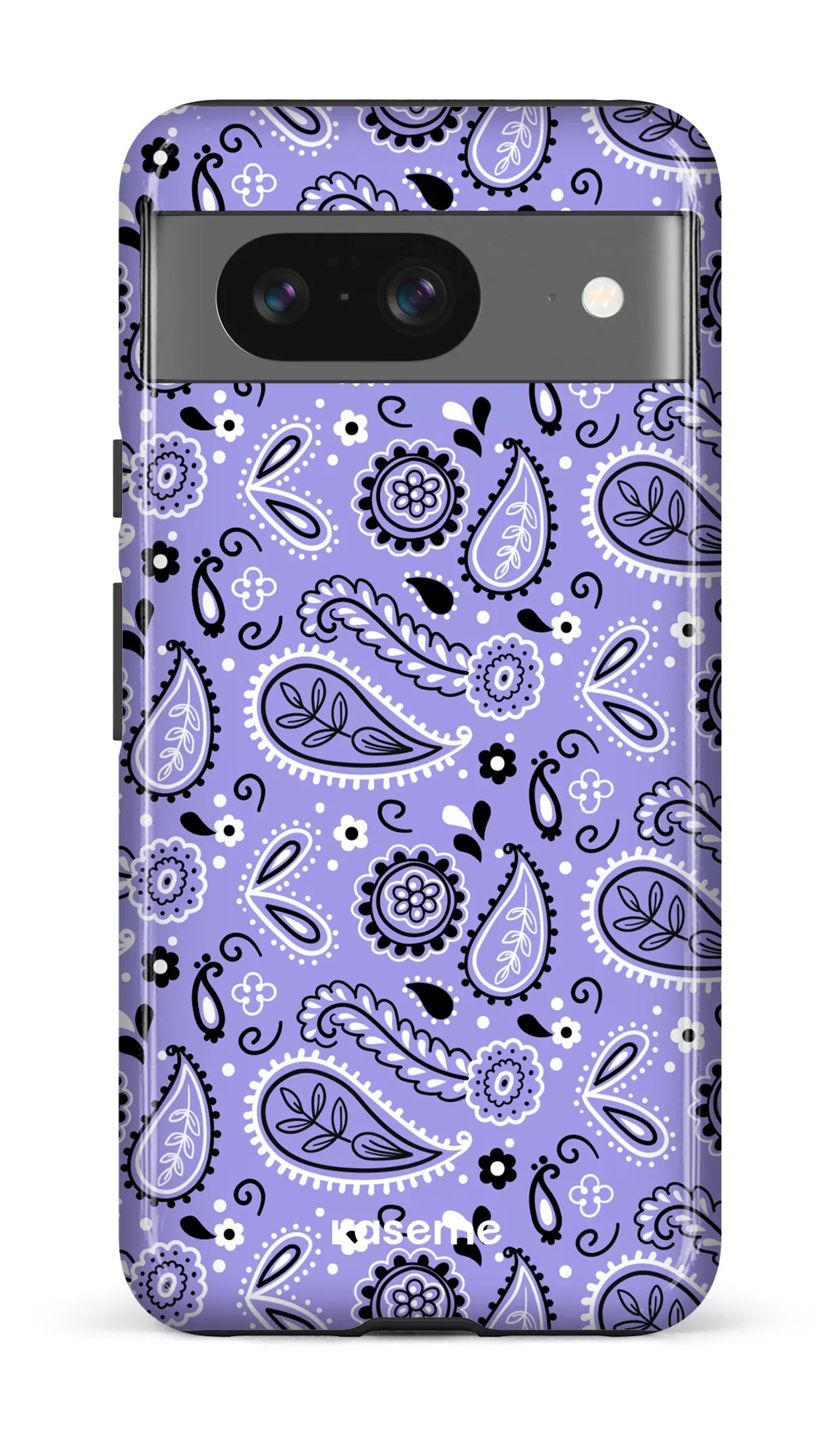 Google Pixel 8 Tough Gloss Paisley Purple -