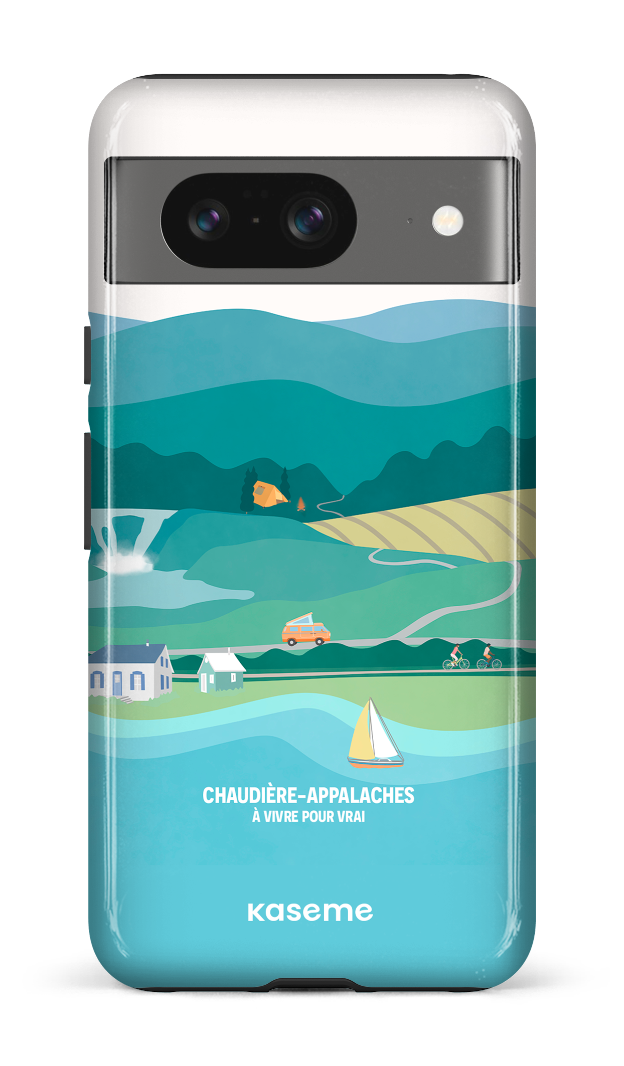 Google Pixel 8 Tough Gloss Paysage par TCA -