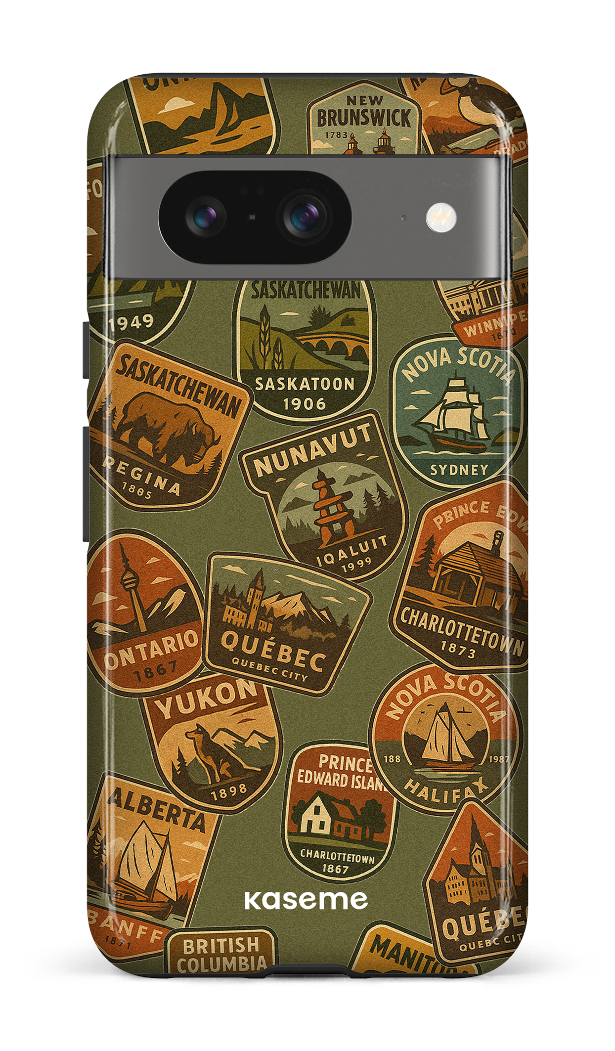 Google Pixel 8 Tough Gloss Provinces -
