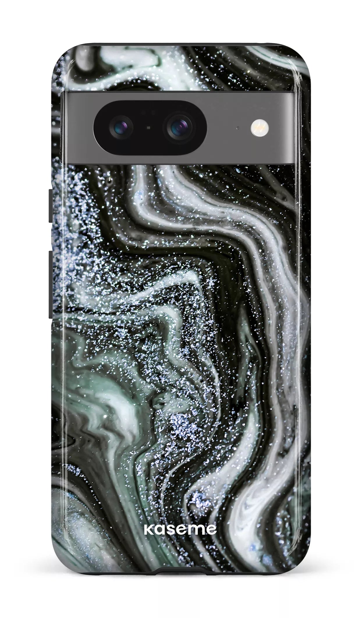 Google Pixel 8 Tough Gloss Shimmering Secrets Blue -
