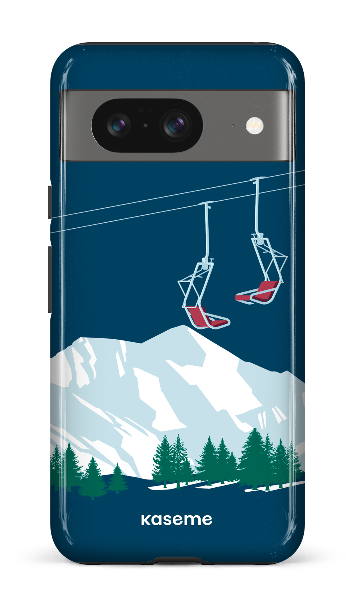 Google Pixel 8 Tough Gloss Ski Lift Blue -