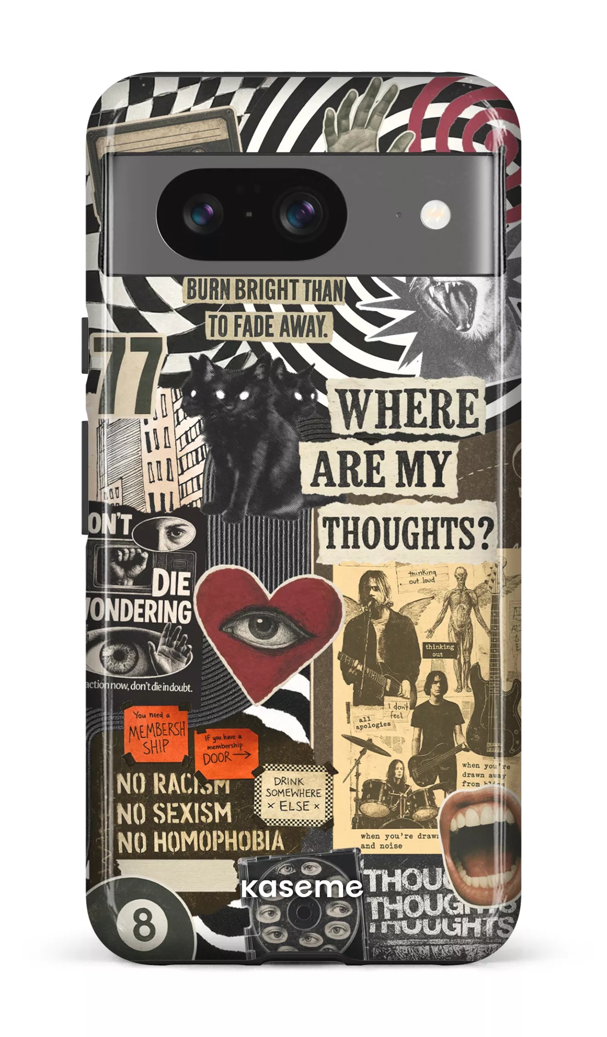 Google Pixel 8 Tough Gloss Static Feelings -