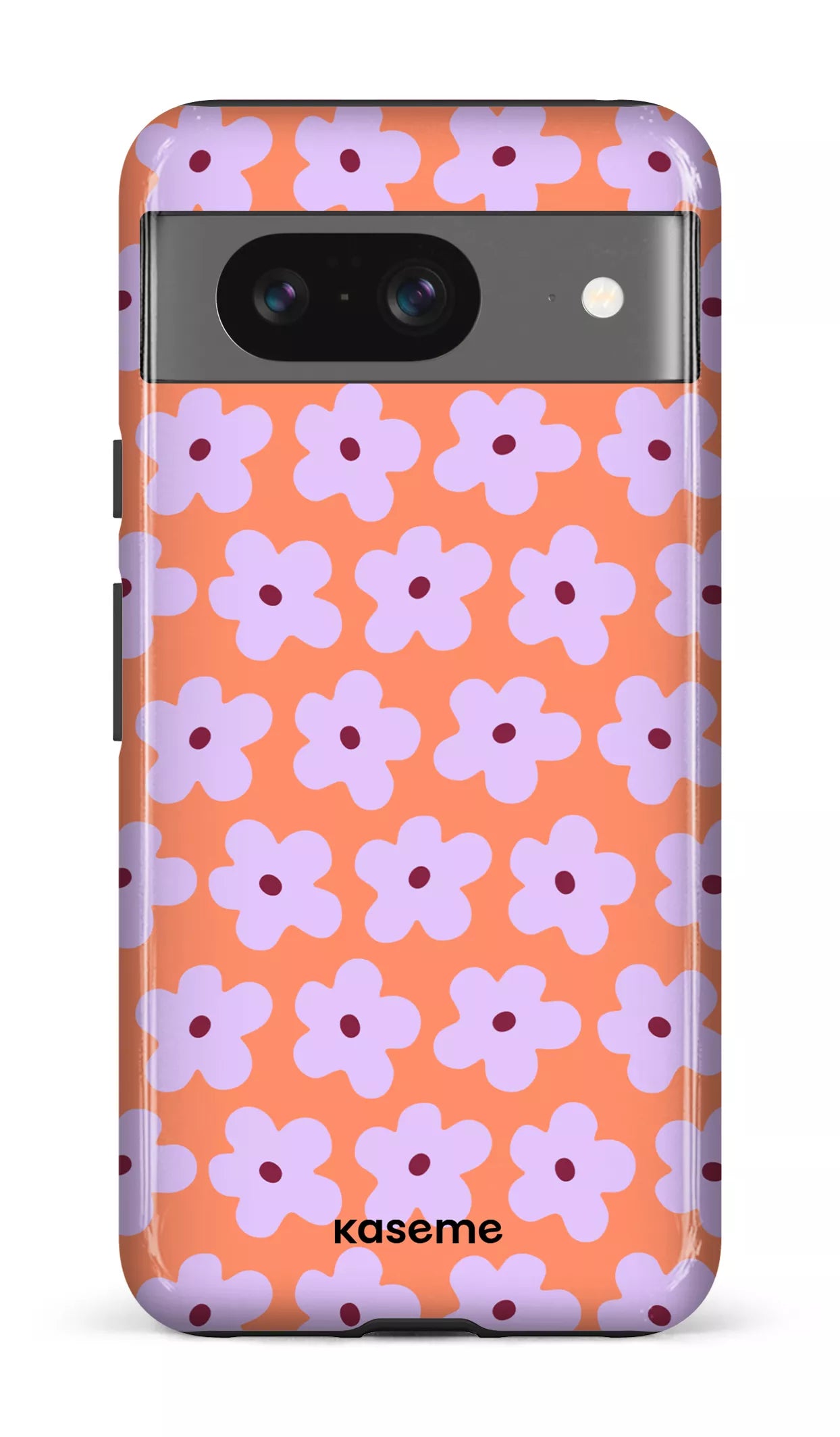 Google Pixel 8 Tough Gloss Viva la Fiori Orange -
