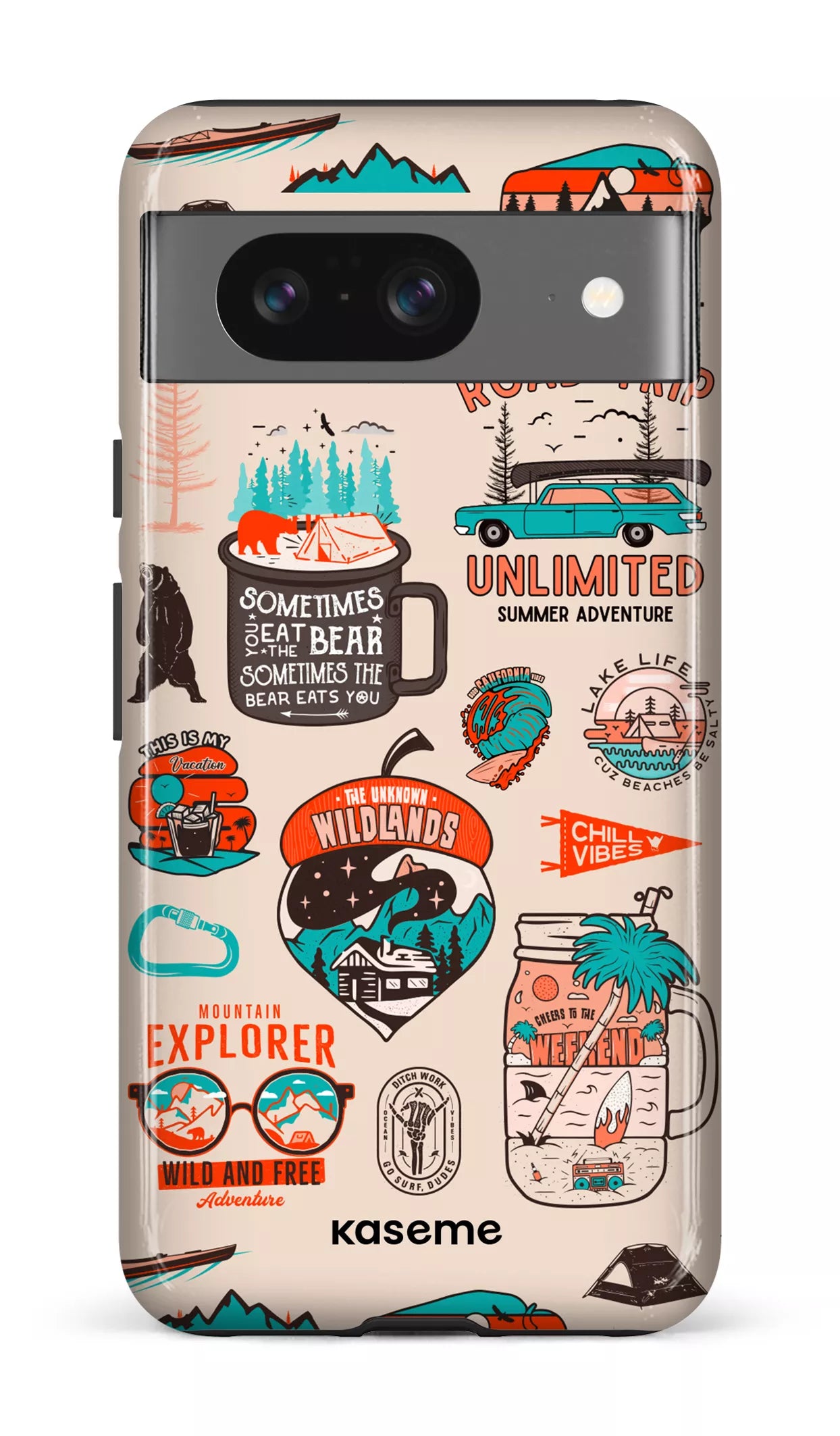 Google Pixel 8 Tough Gloss Wildlands -