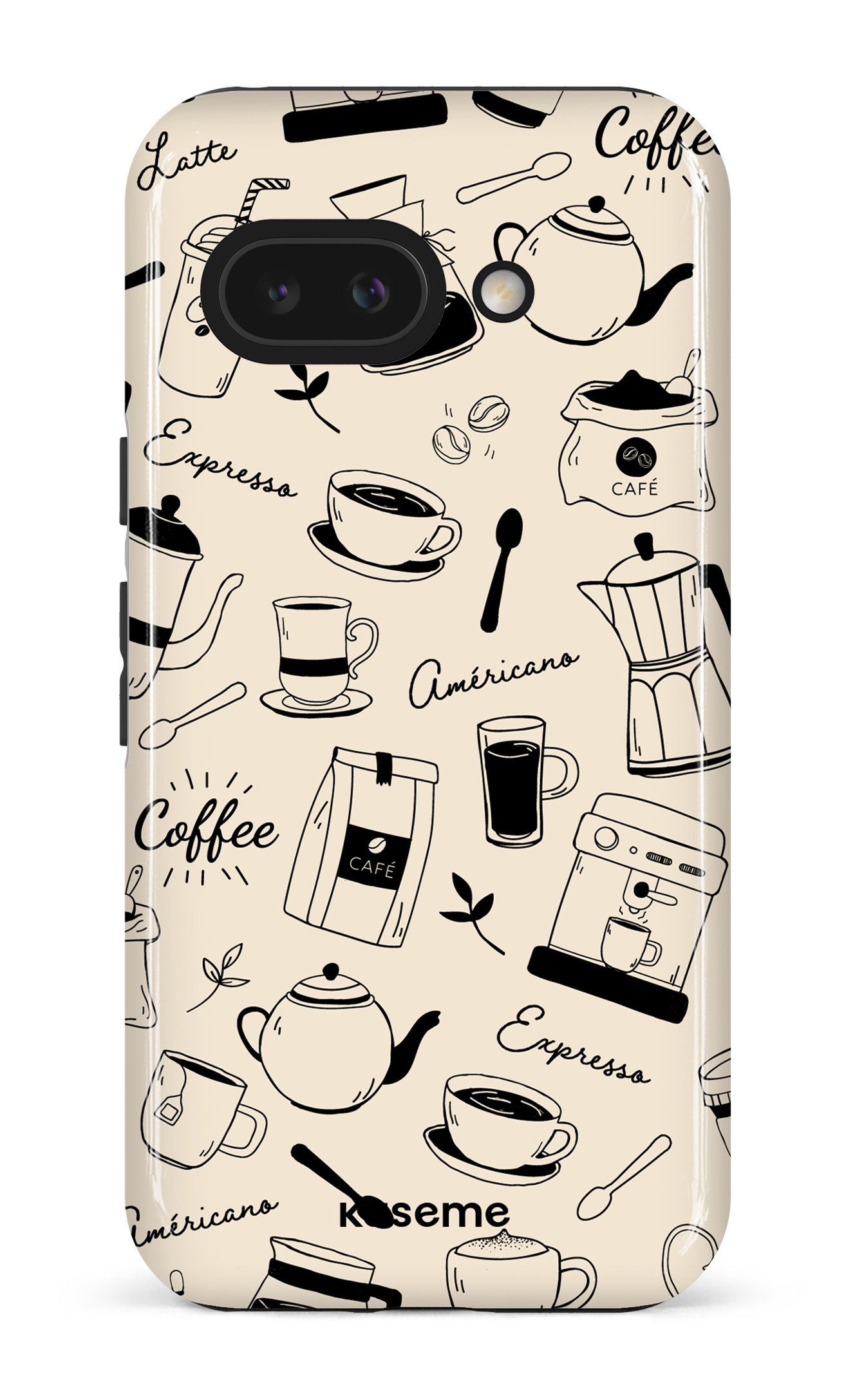 Google Pixel 9 A Impact (Gloss) Espresso -