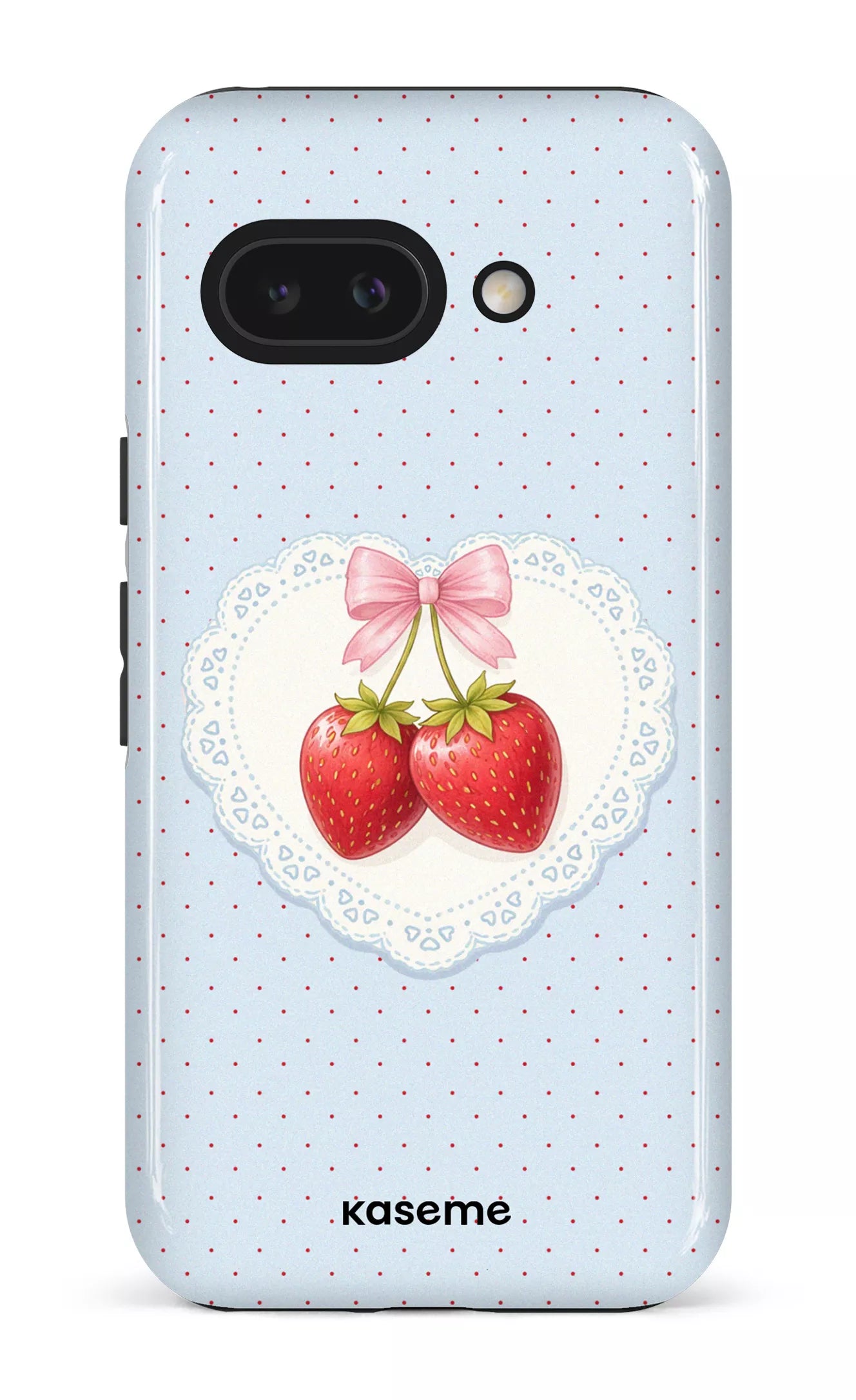 Google Pixel 9 A Impact (Gloss) Fresa Lace Blue -