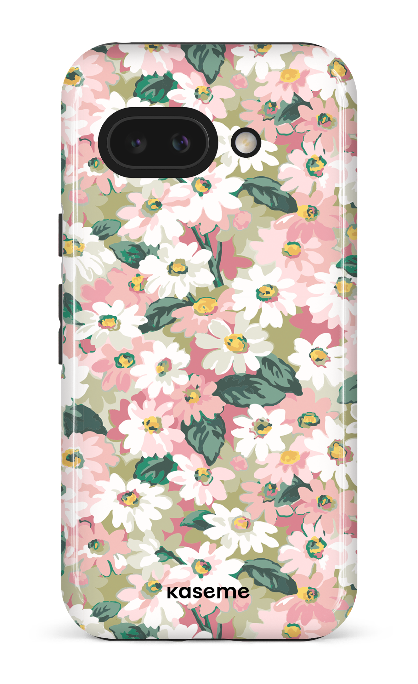 Google Pixel 9 A Impact (Gloss) Mosaic of blooms green -
