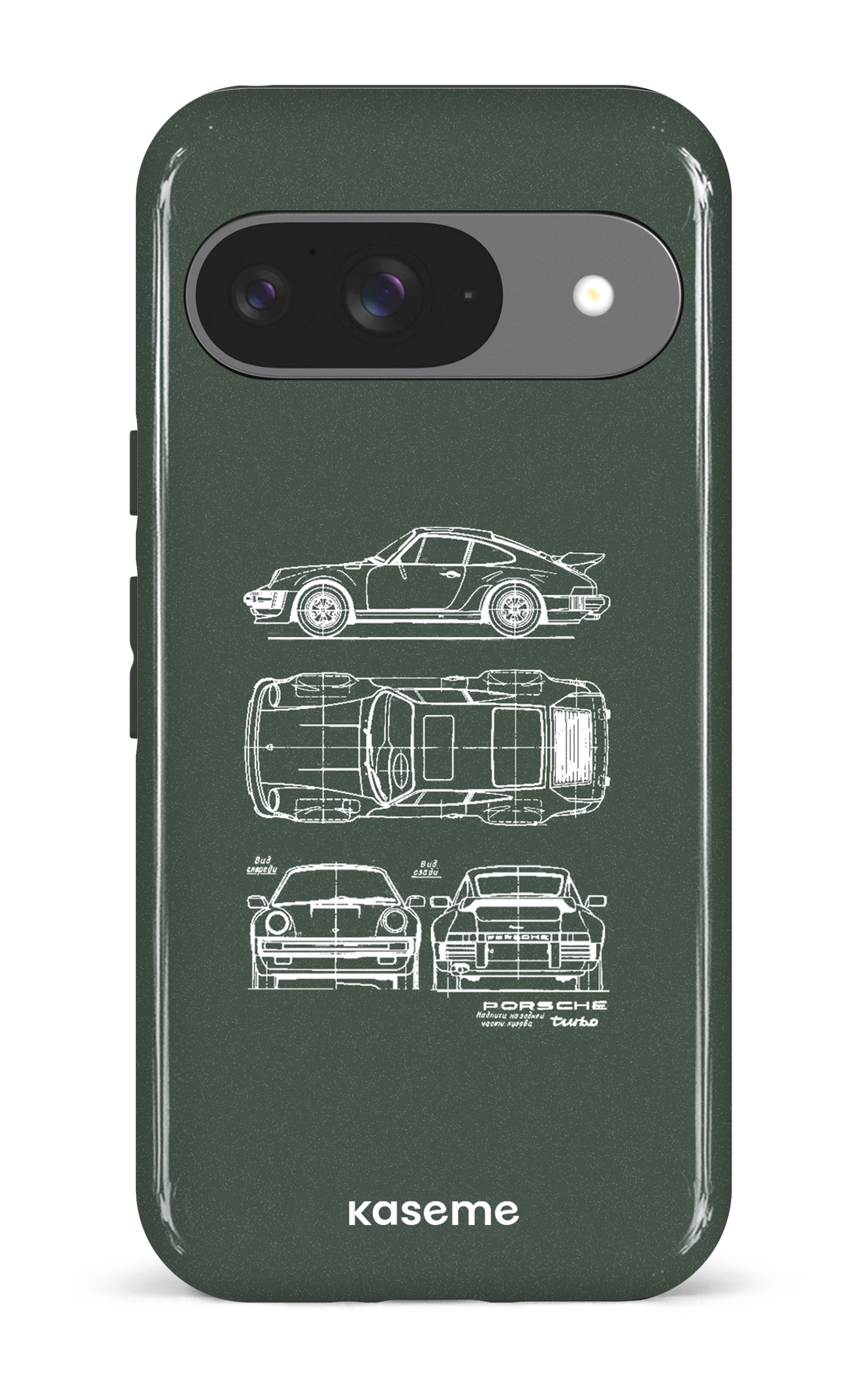 Google Pixel 9 Impact (Gloss) Beat The Traffic Green -