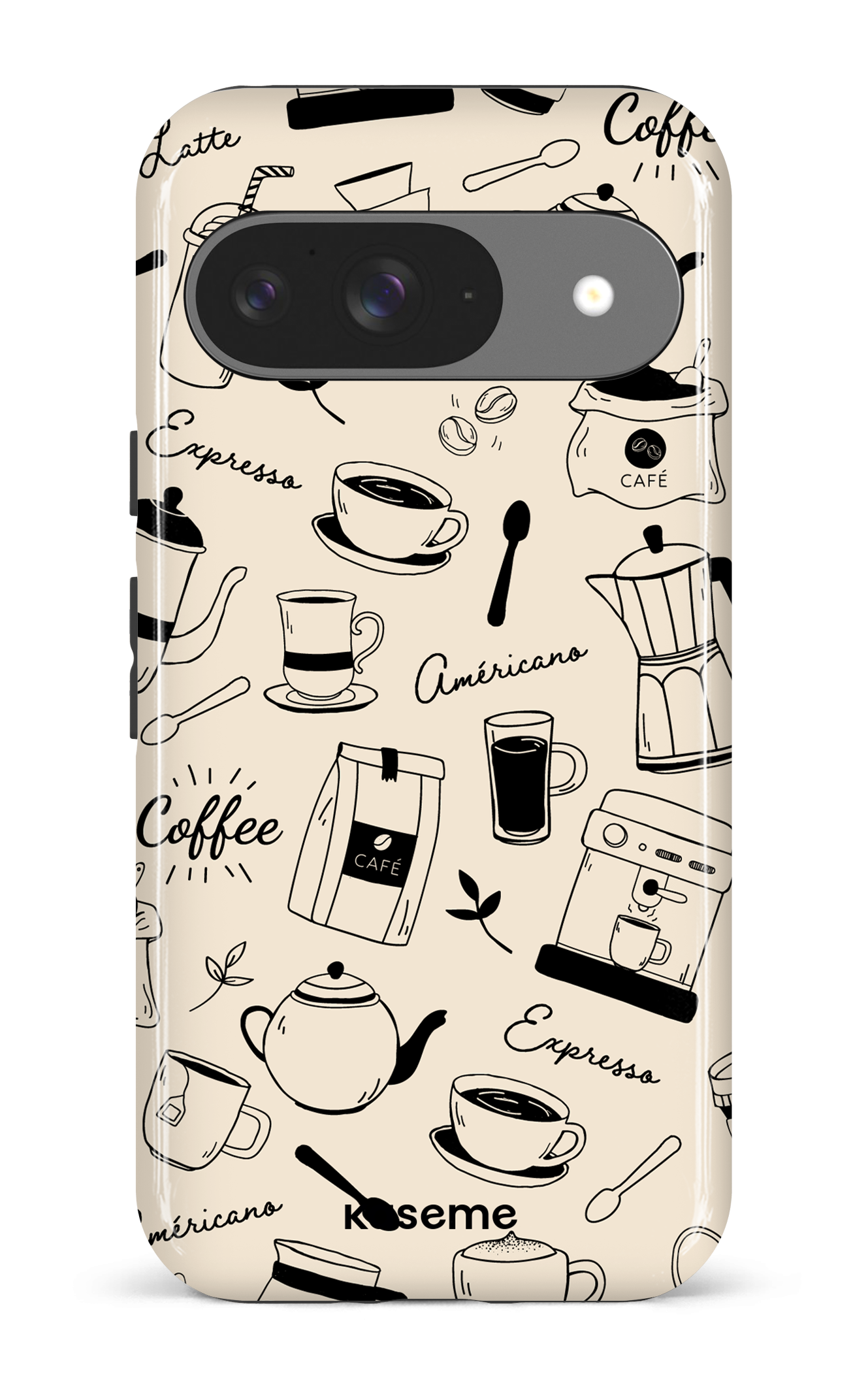 Google Pixel 9 Impact (Gloss) Espresso -