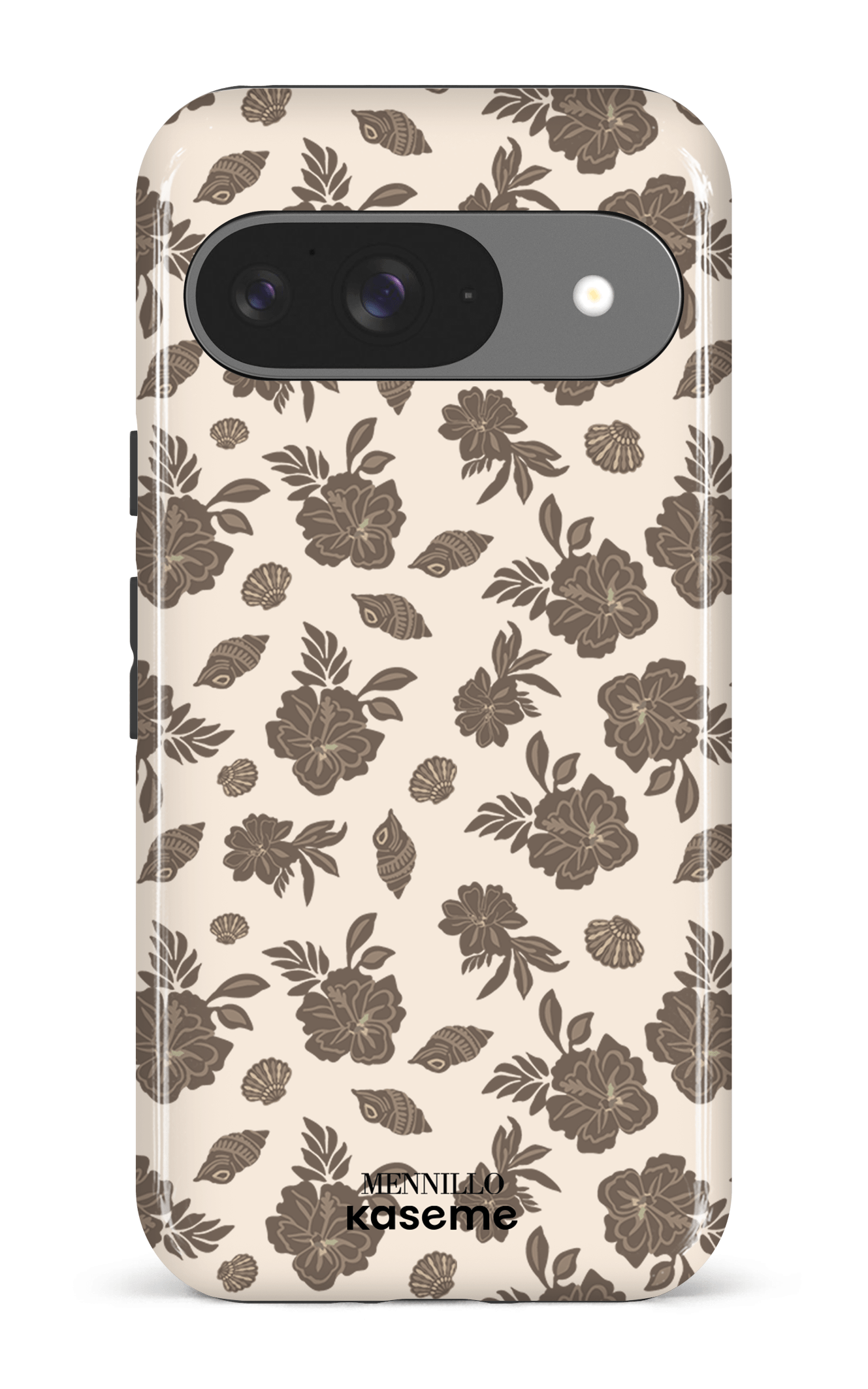 Google Pixel 9 Impact (Gloss) Floral Brown by Mennillo -