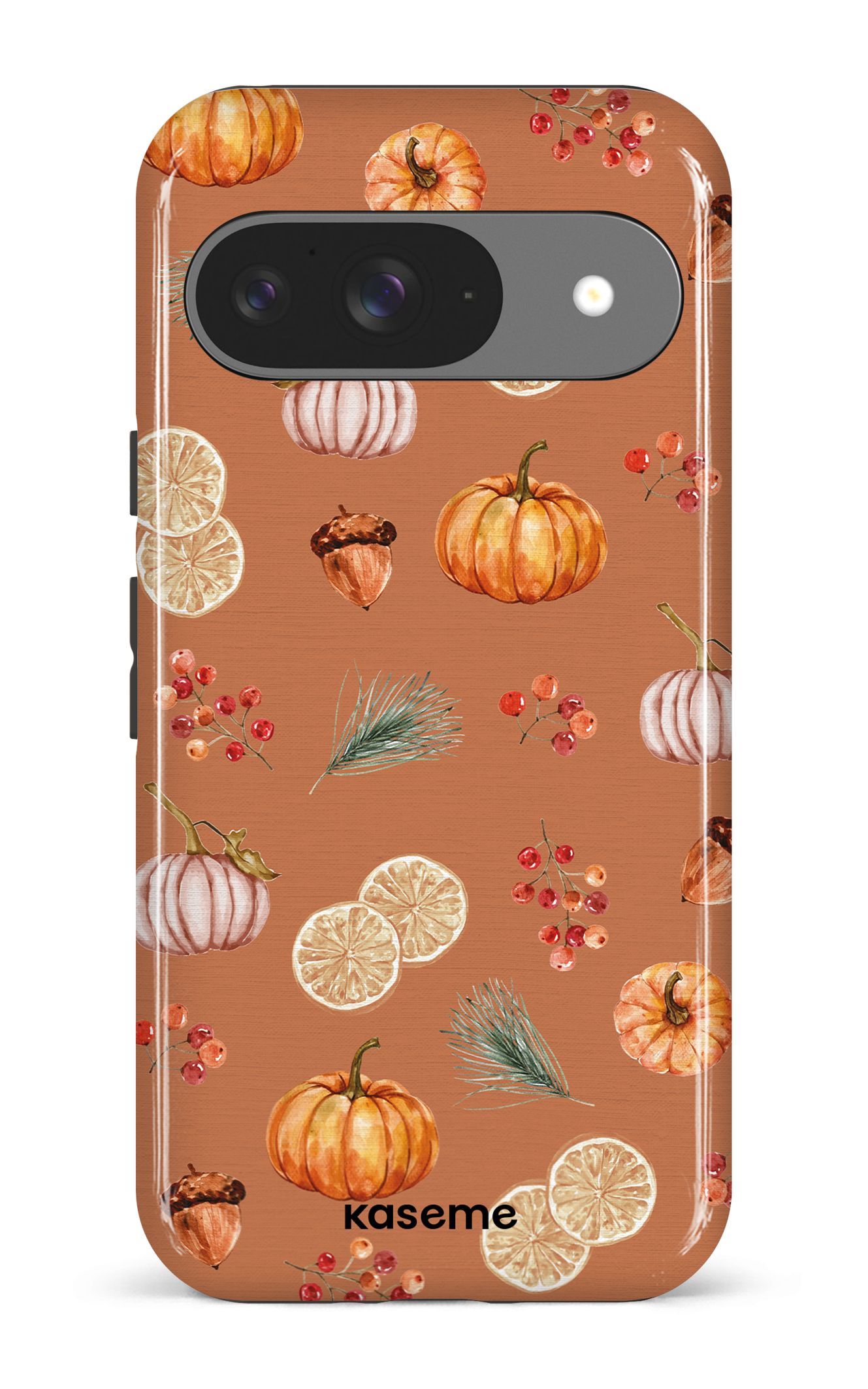 Google Pixel 9 Impact (Gloss) Pumpkin Garden Orange -