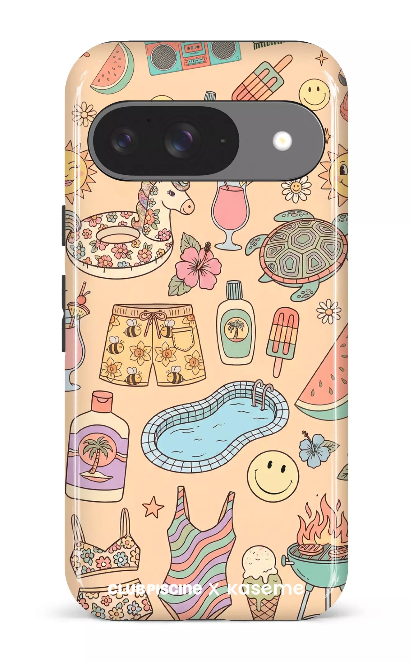Google Pixel 9 Impact (Gloss) Summer Icon by Club Piscine -