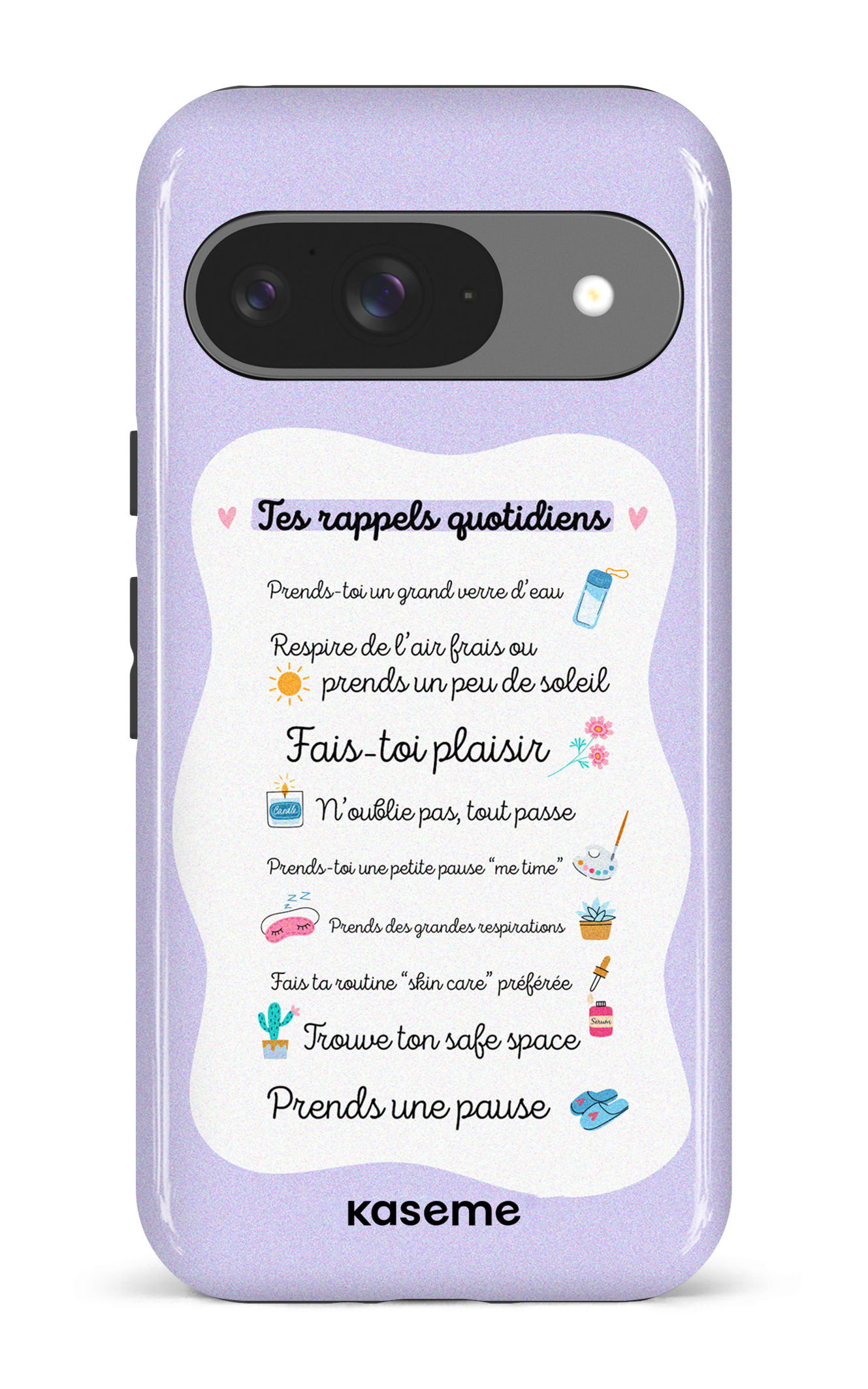 Google Pixel 9 Impact (Gloss) Tes rappels quotidiens purple -