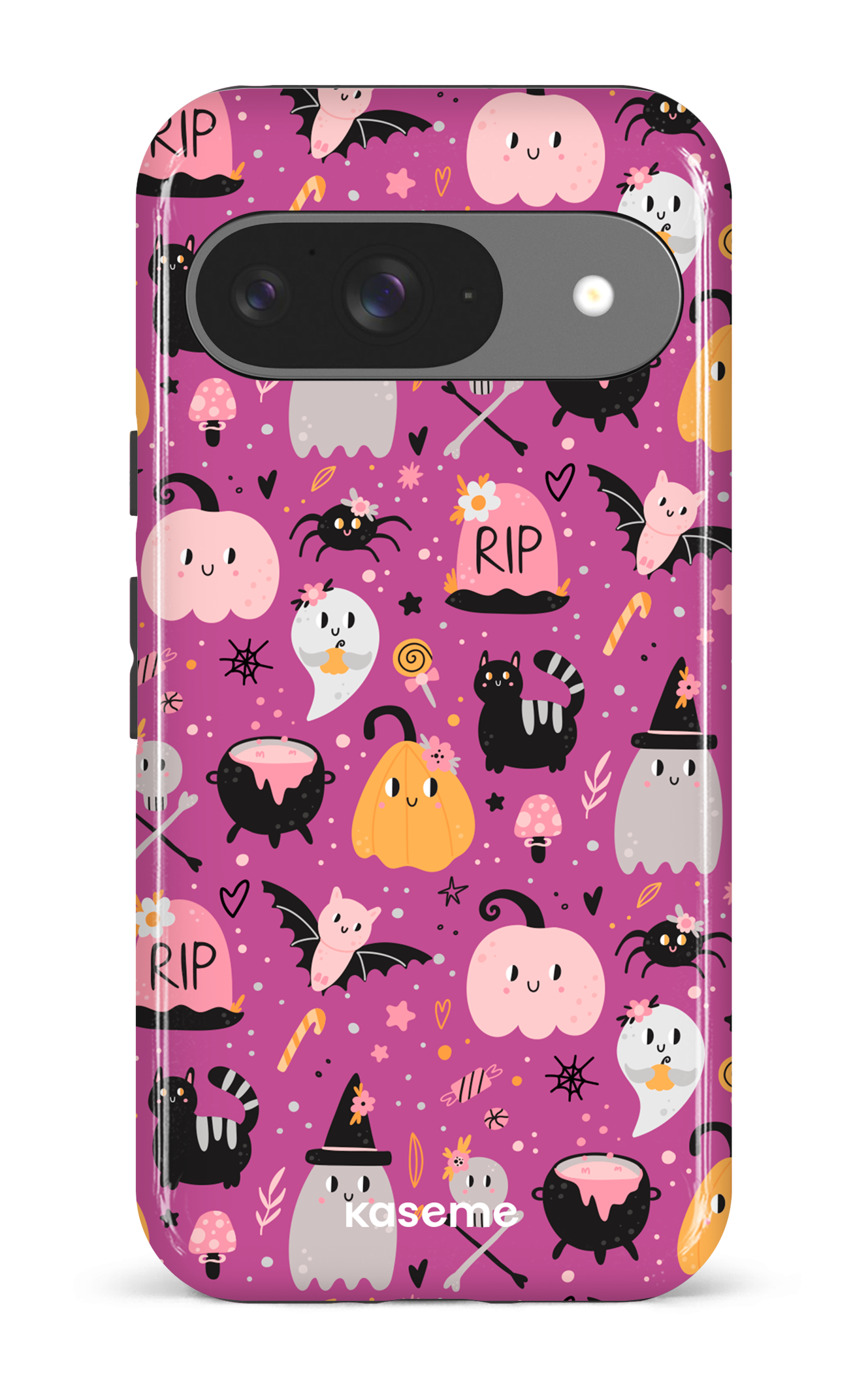 Google Pixel 9 Impact (Gloss) Trick or Threat Pink -