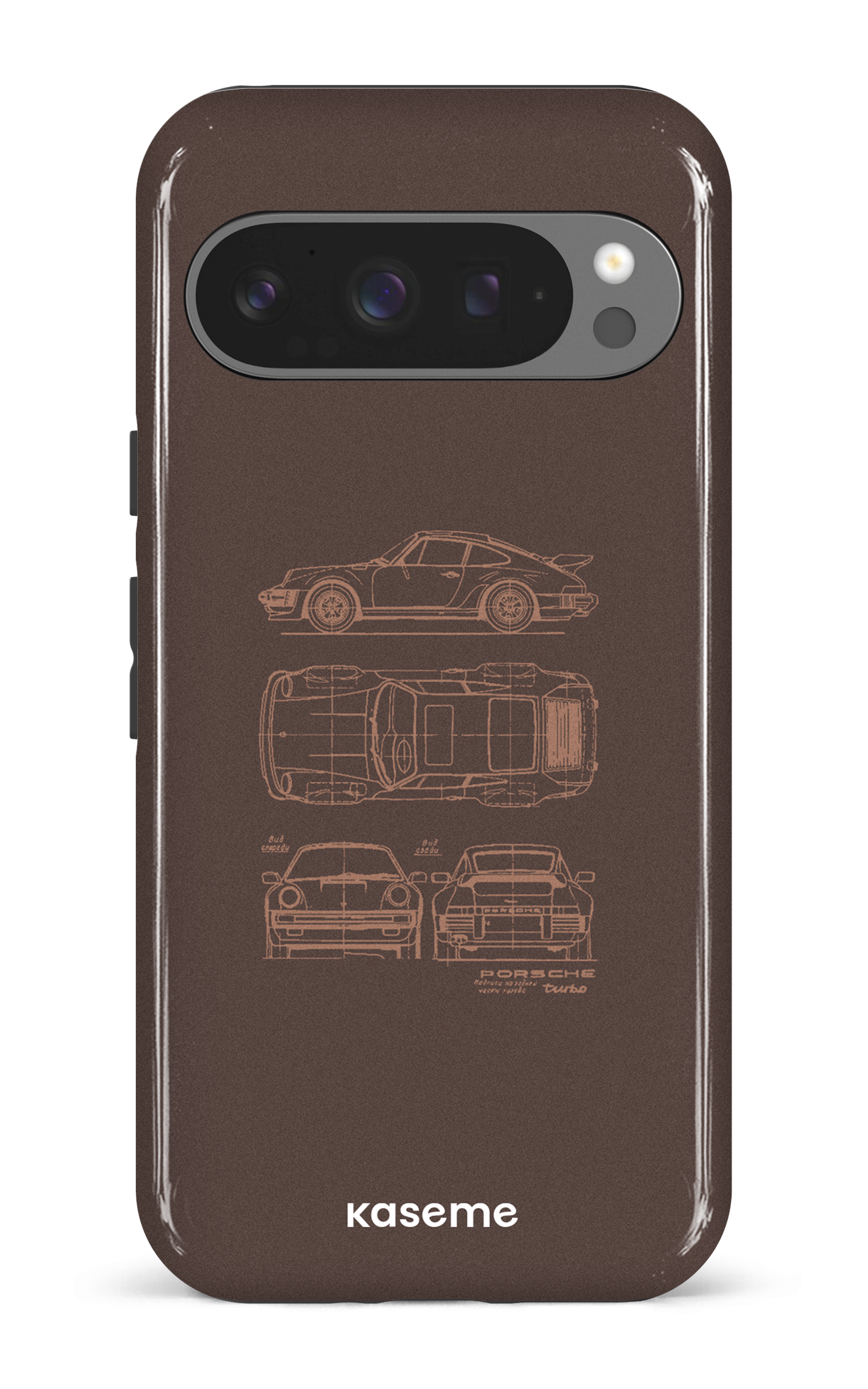 Google Pixel 9 Pro Impact (Gloss) Beat The Traffic Mocha -