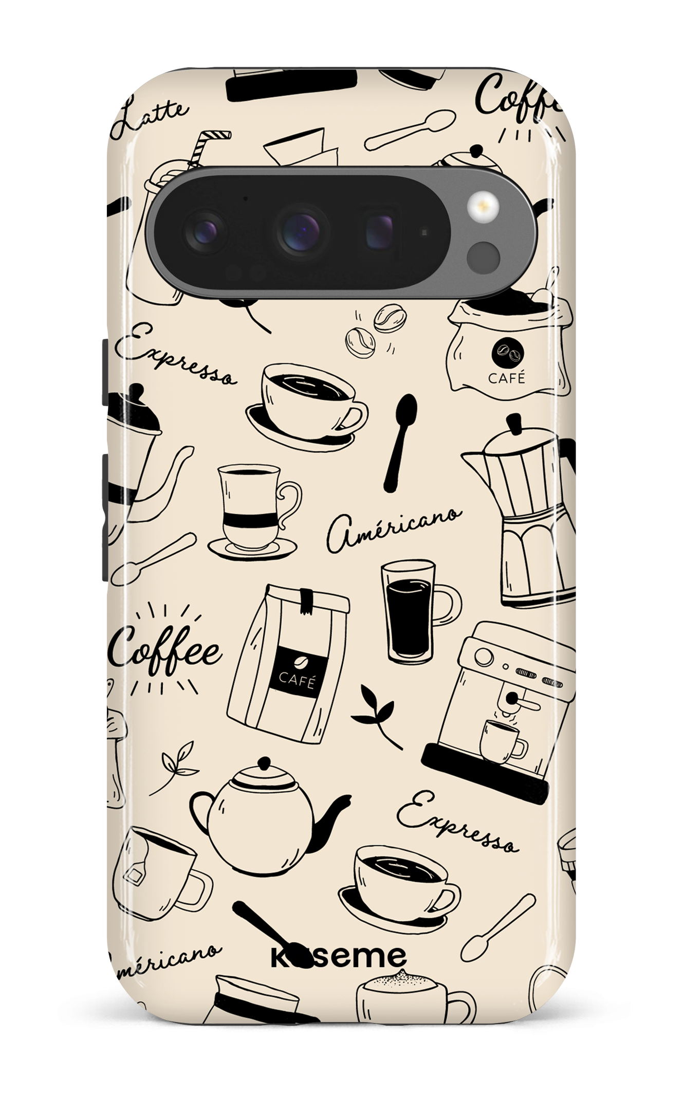 Google Pixel 9 Pro Impact (Gloss) Espresso -