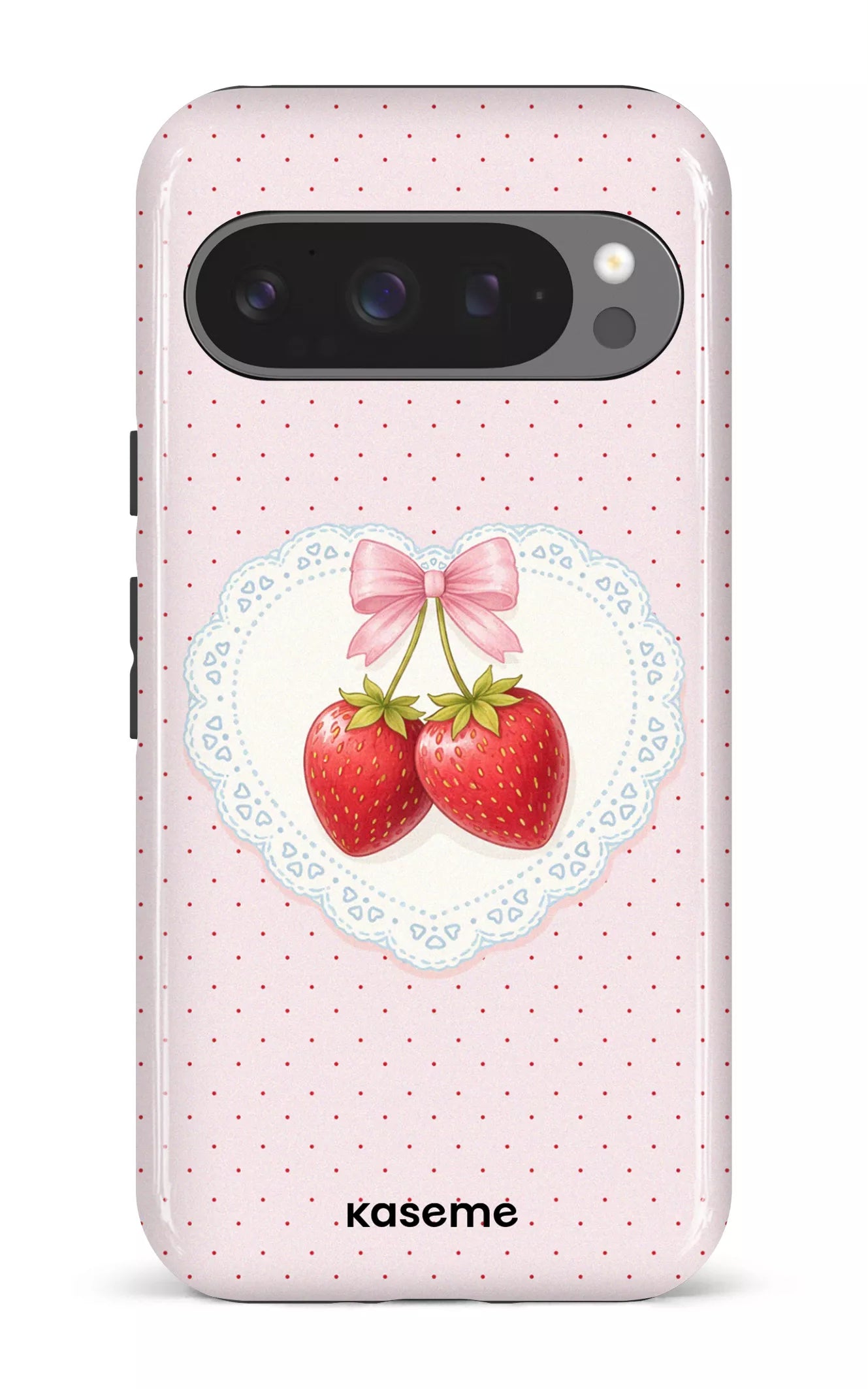 Google Pixel 9 Pro Impact (Gloss) Fresa Lace Pink -