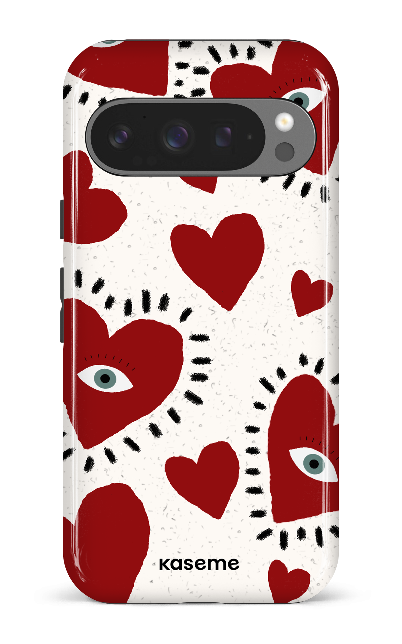 Google Pixel 9 Pro Impact (Gloss) Lover red -