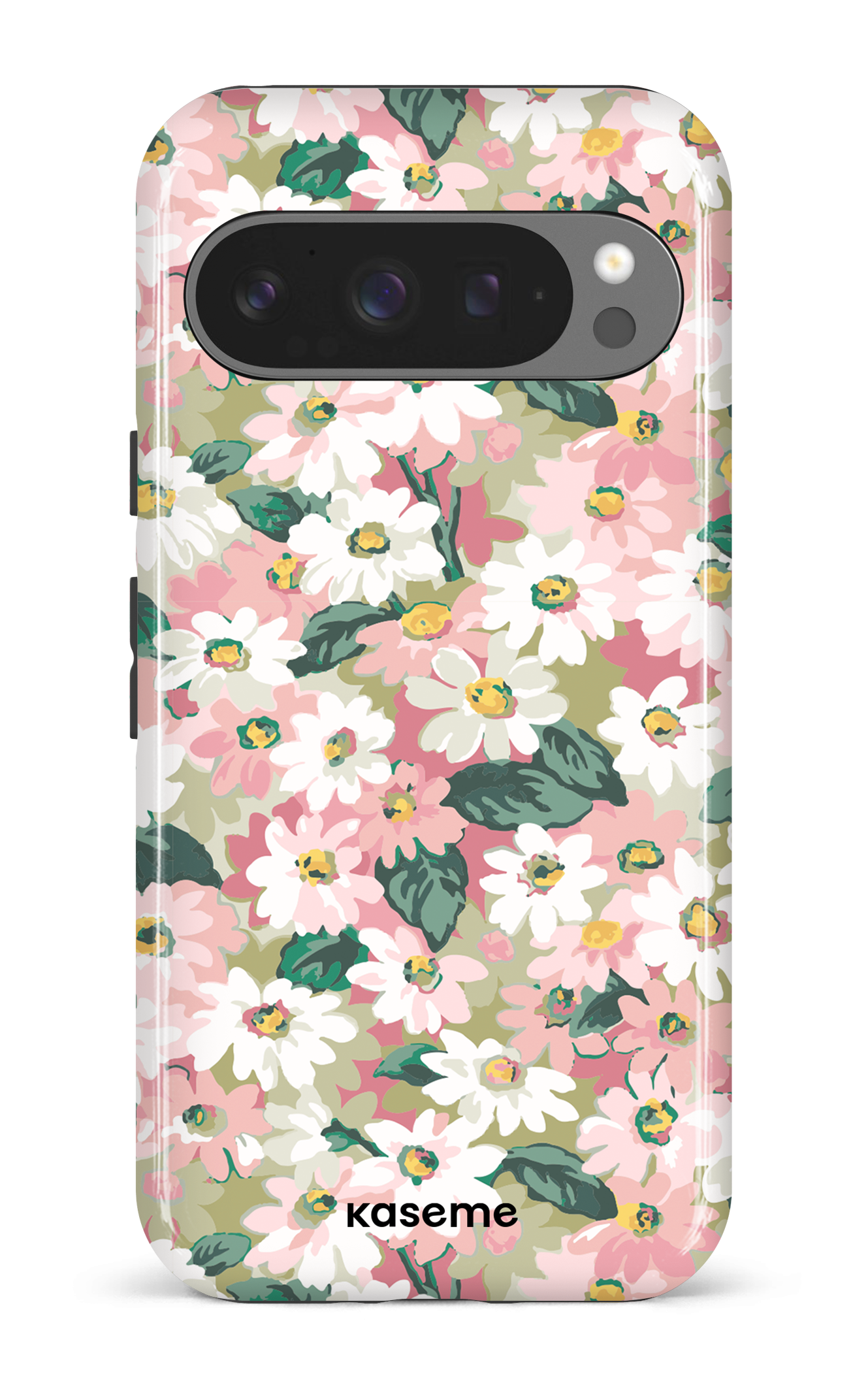 Google Pixel 9 Pro Impact (Gloss) Mosaic of blooms green -