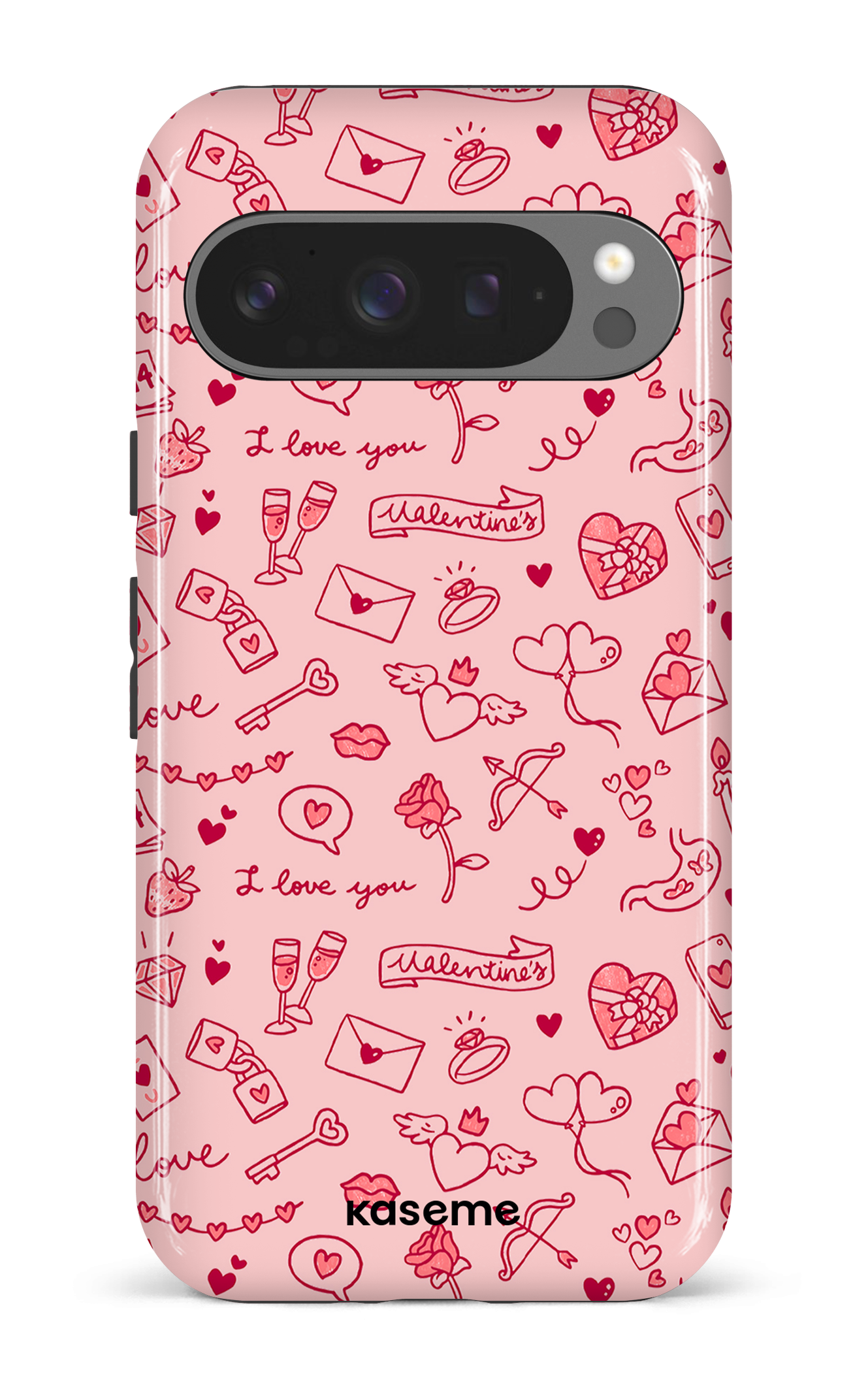 Google Pixel 9 Pro Impact (Gloss) My Valentine pink -