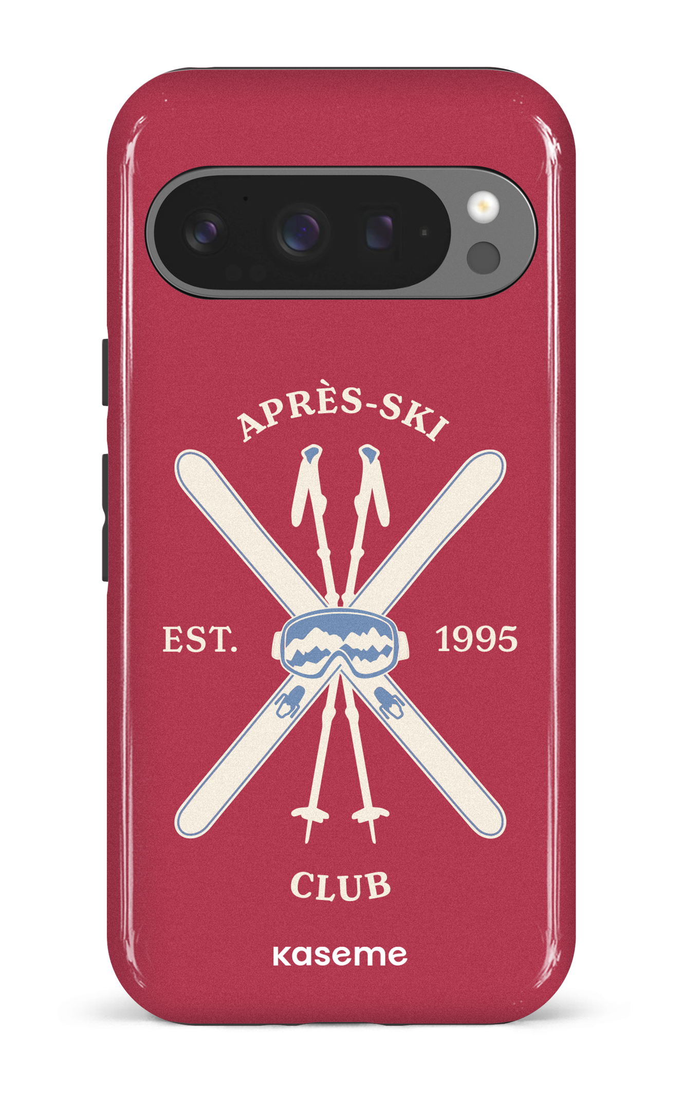 Google Pixel 9 Pro Impact (Gloss) Off-Track Red -