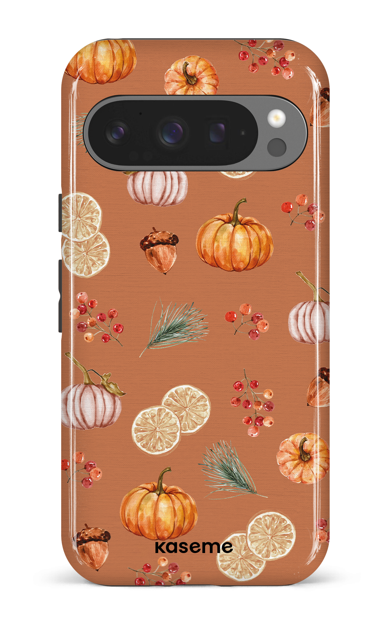 Google Pixel 9 Pro Impact (Gloss) Pumpkin Garden Orange -