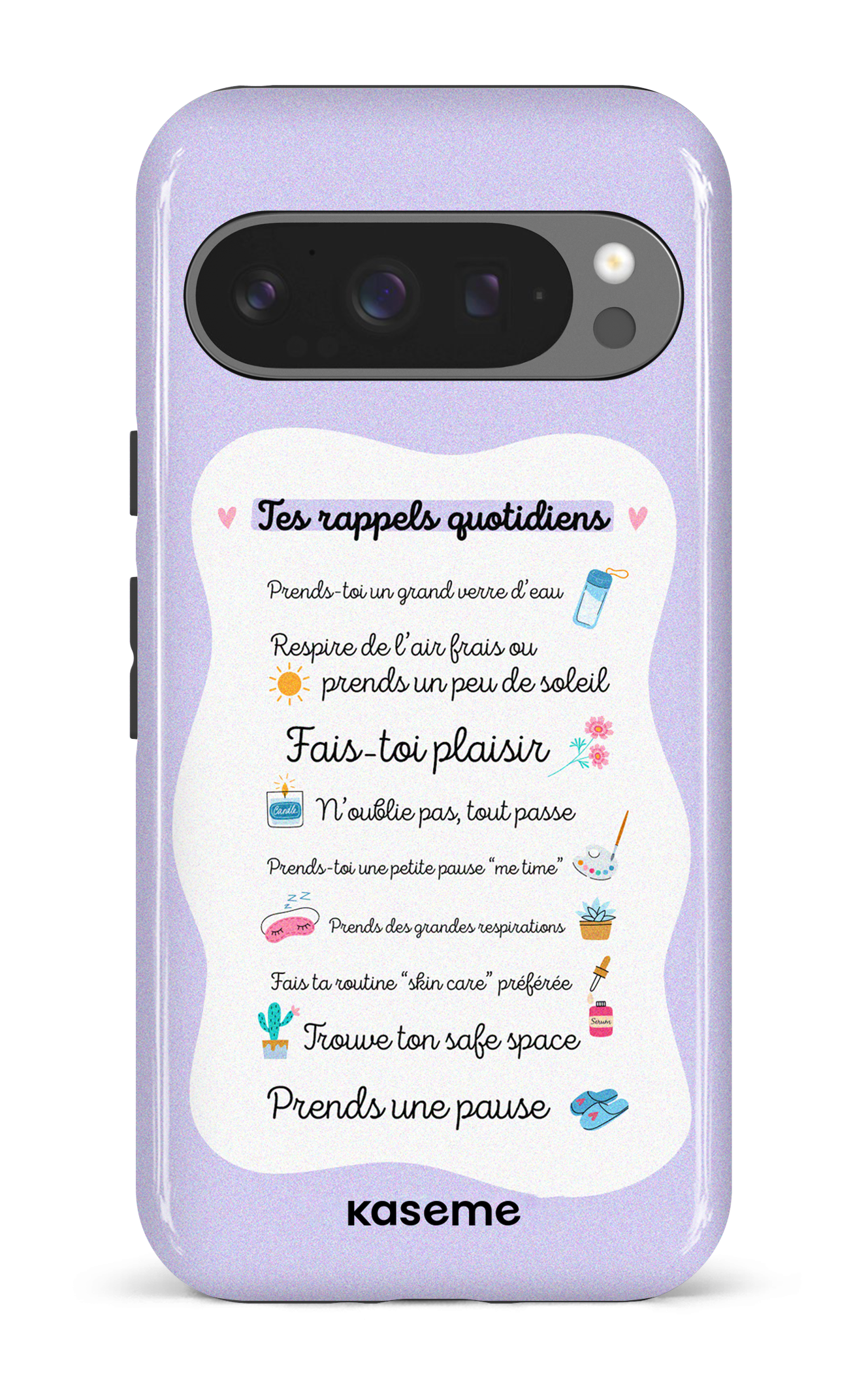 Google Pixel 9 Pro Impact (Gloss) Tes rappels quotidiens purple -