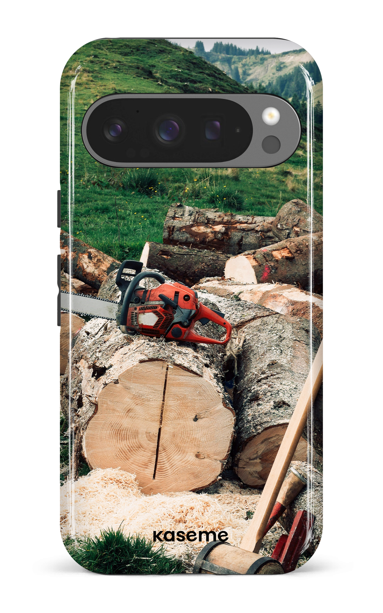 Google Pixel 9 Pro Impact (Gloss) Timber Cut -