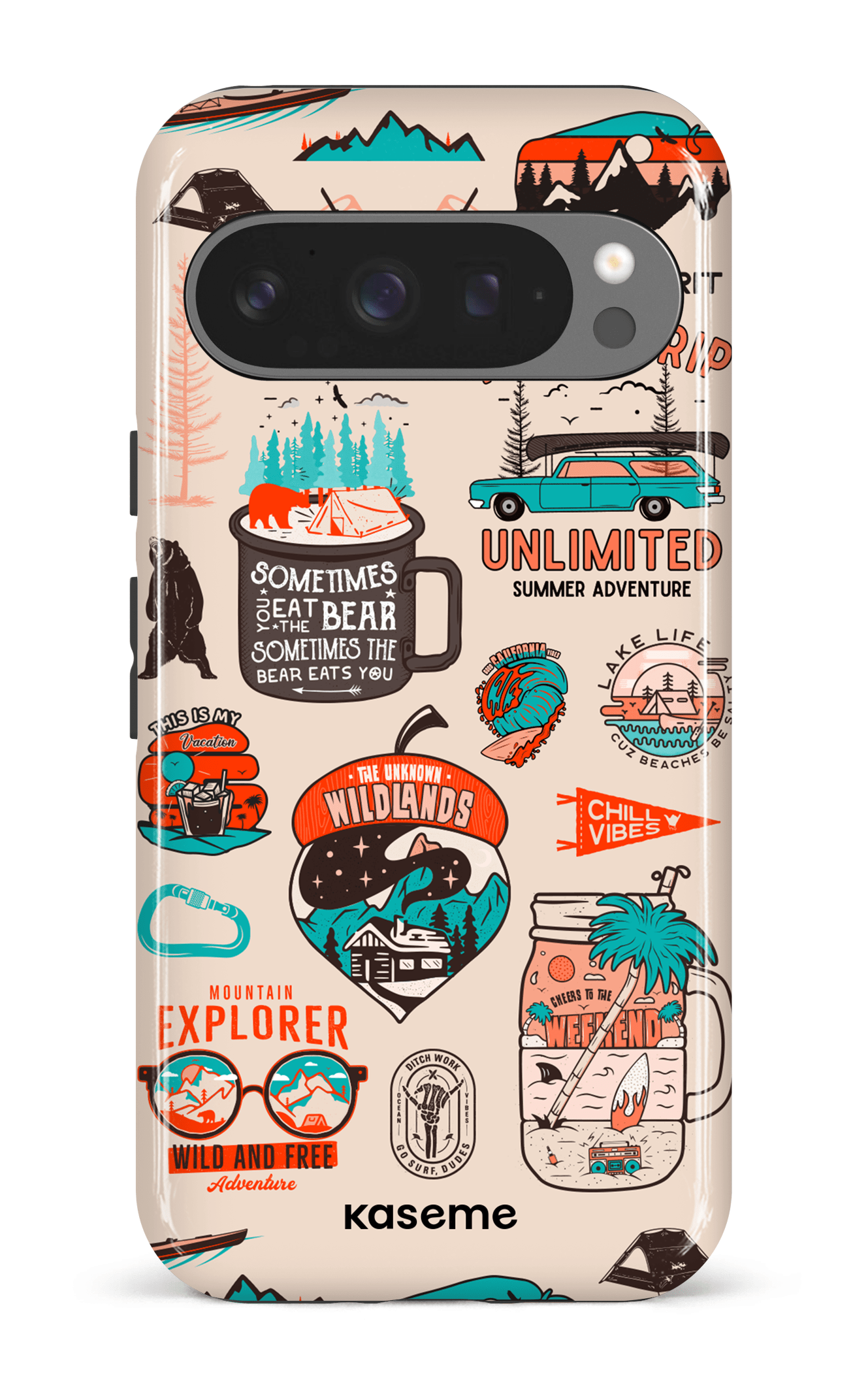 Google Pixel 9 Pro Impact (Gloss) Wildlands -