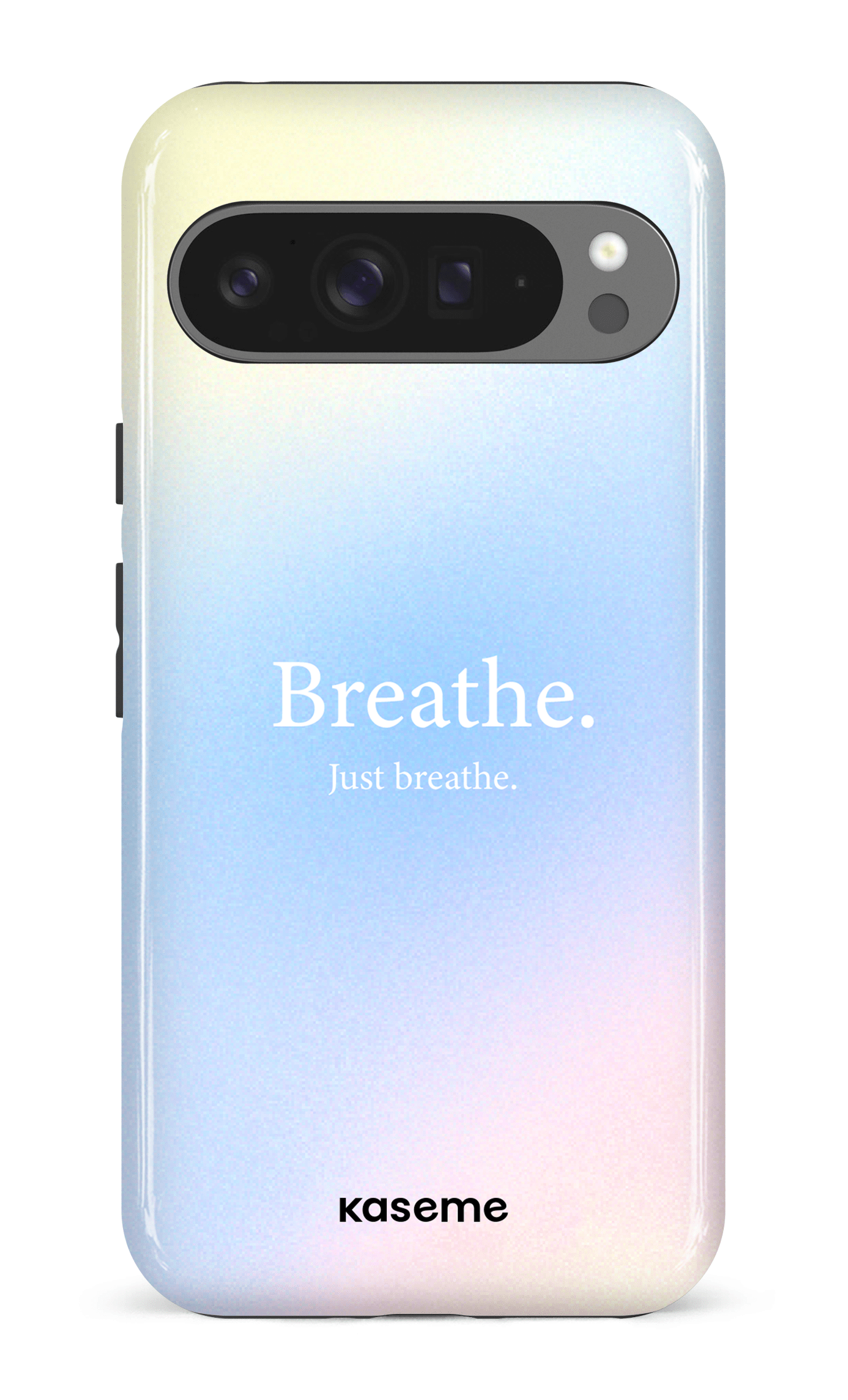 Google Pixel 9 Pro XL Impact (Gloss) Just breathe blue -