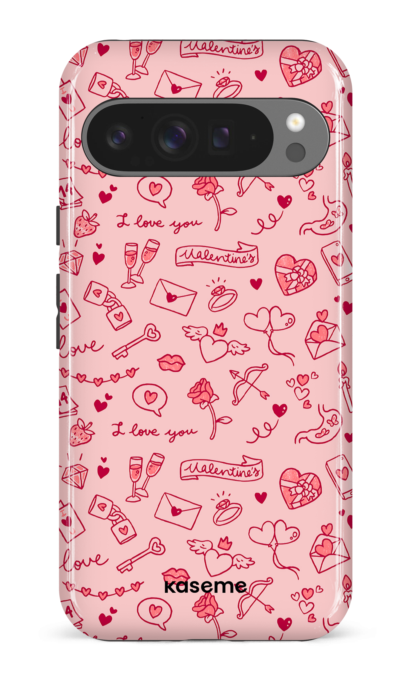 Google Pixel 9 Pro XL Impact (Gloss) My Valentine pink -