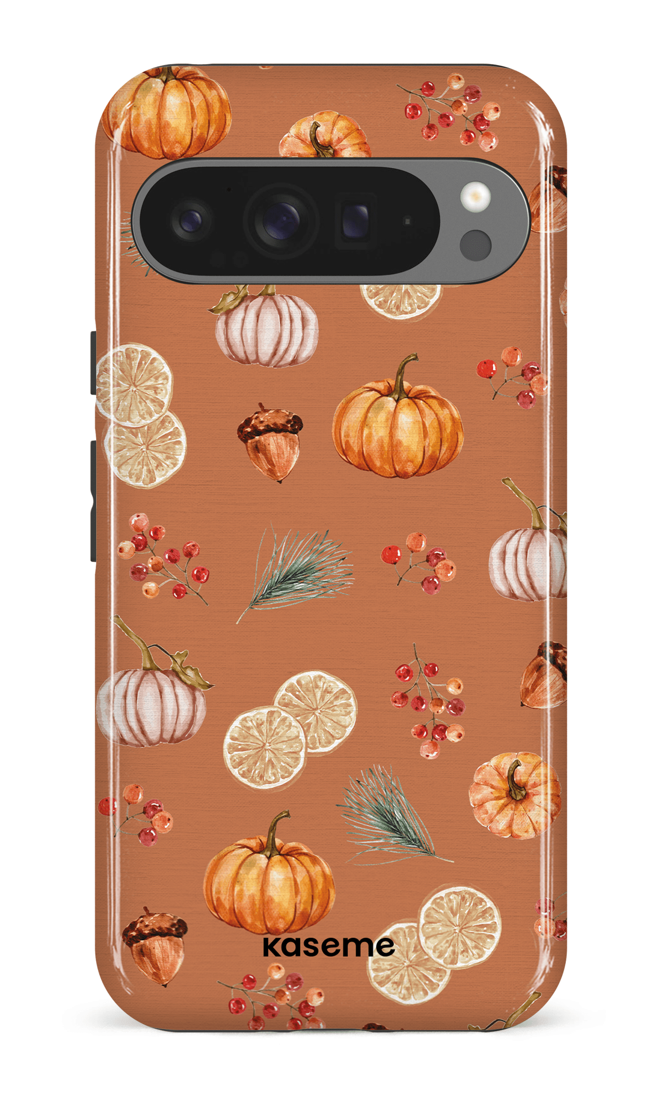 Google Pixel 9 Pro XL Impact (Gloss) Pumpkin Garden Orange -