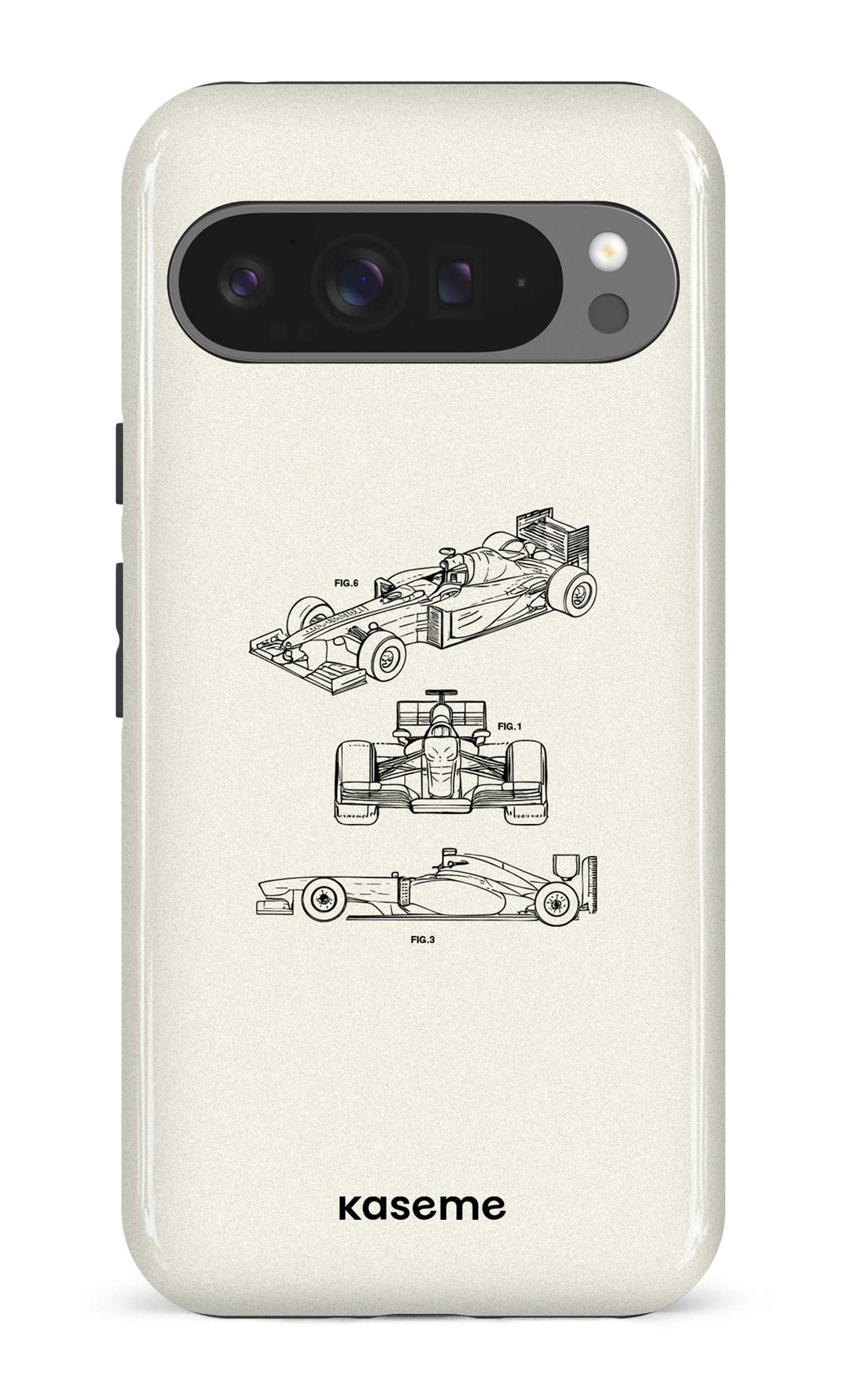 Google Pixel 9 Pro XL Impact (Gloss) Sport Car White -
