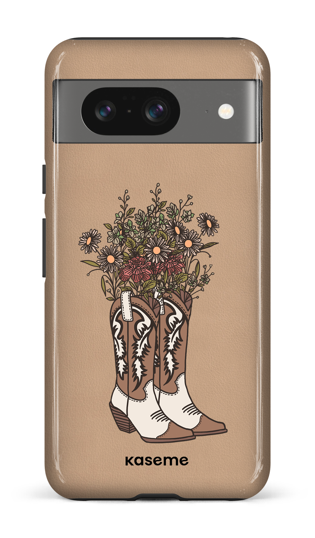 Howdy Mocha - Google Pixel 8 Tough Gloss