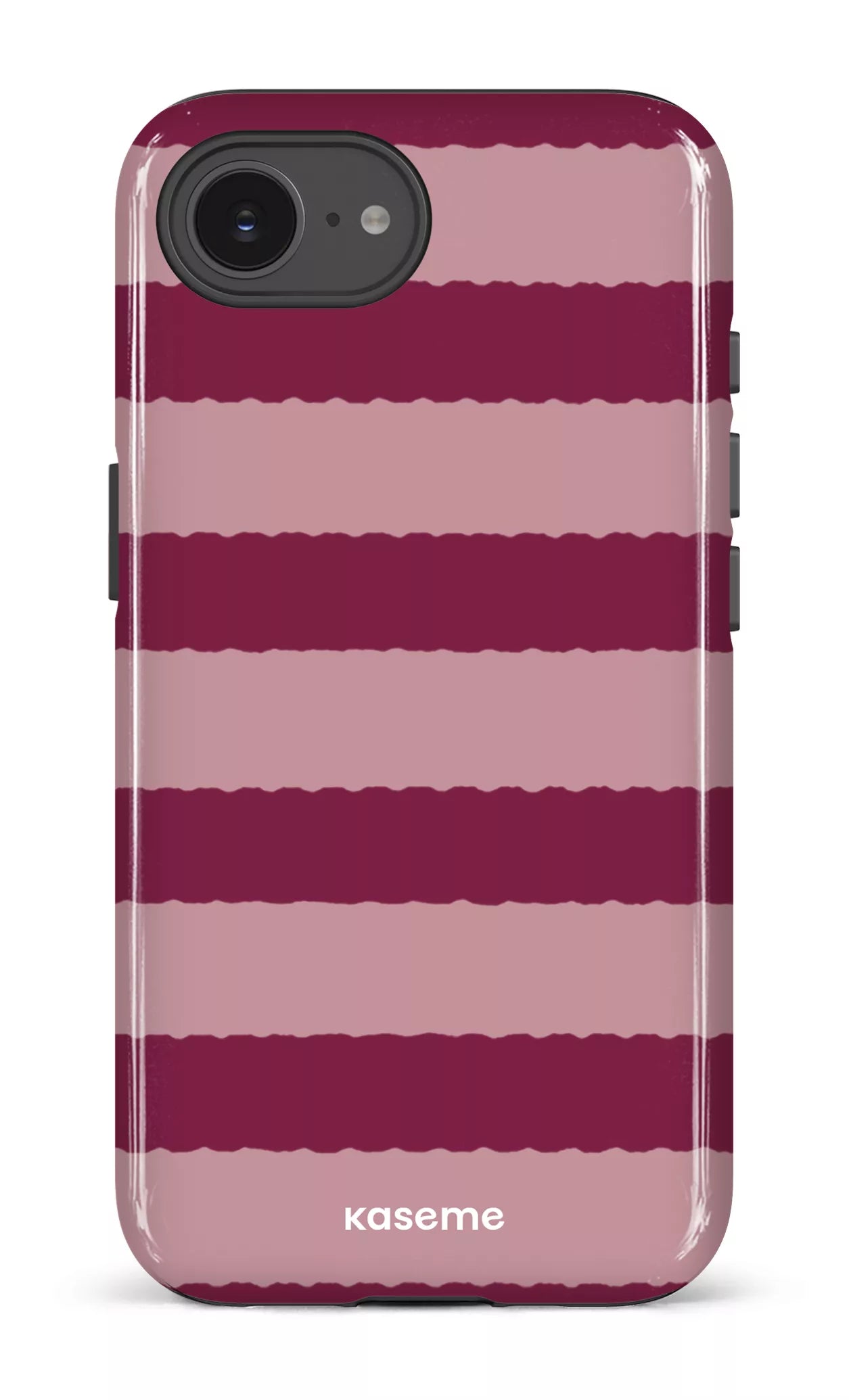 IPhone 16 E Impact Case Aligned Burgundy -