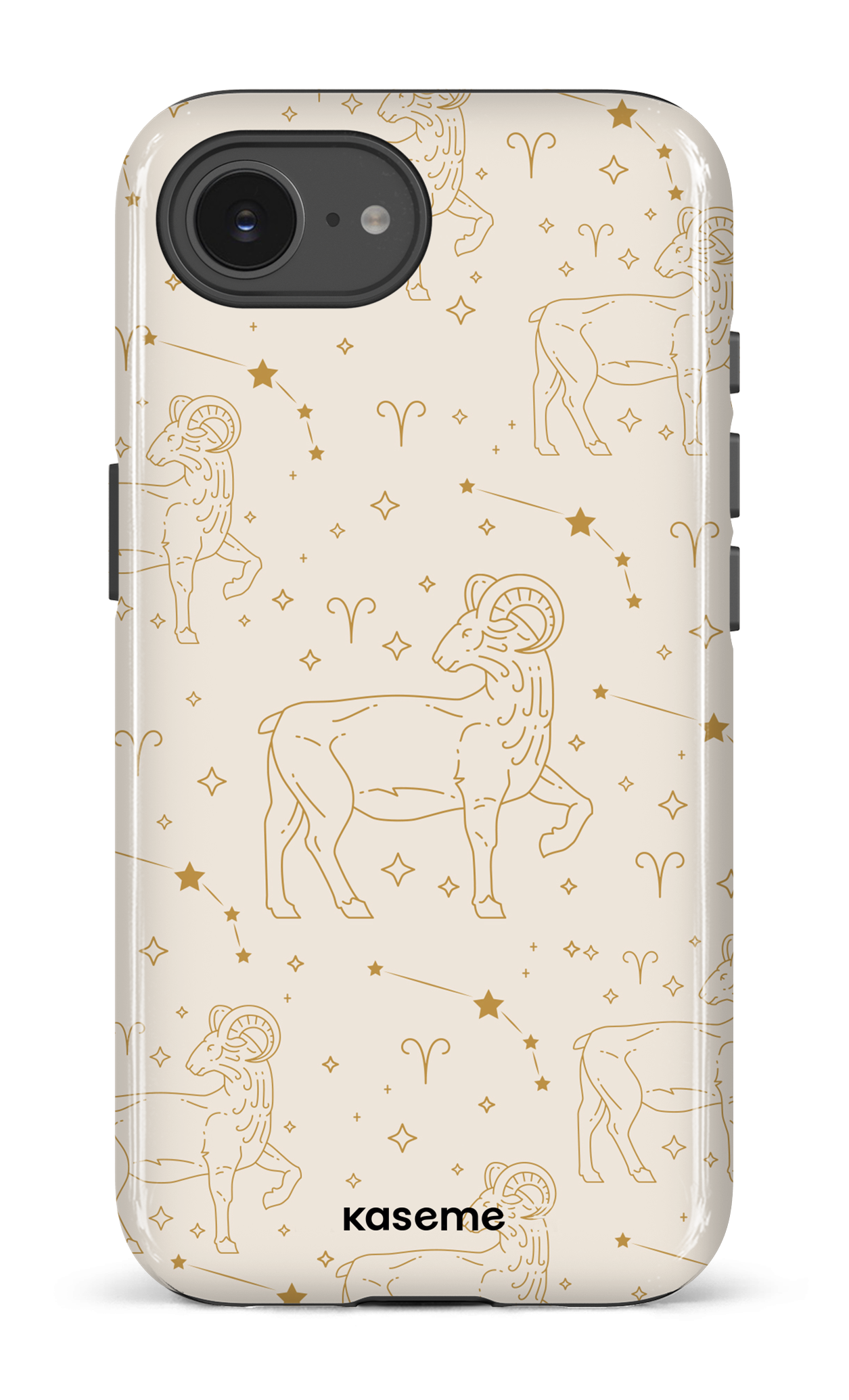 IPhone 16 E Impact Case Aries Beige -