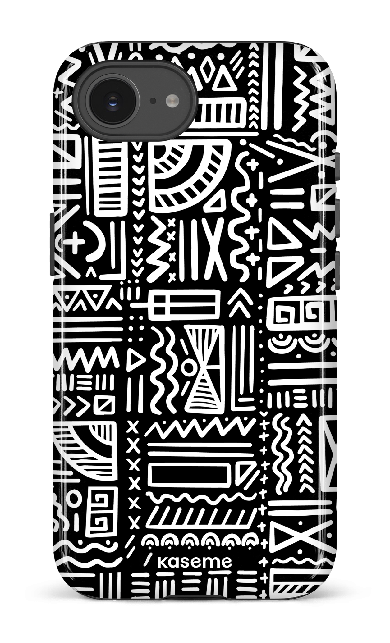 IPhone 16 E Impact Case Aztec black -