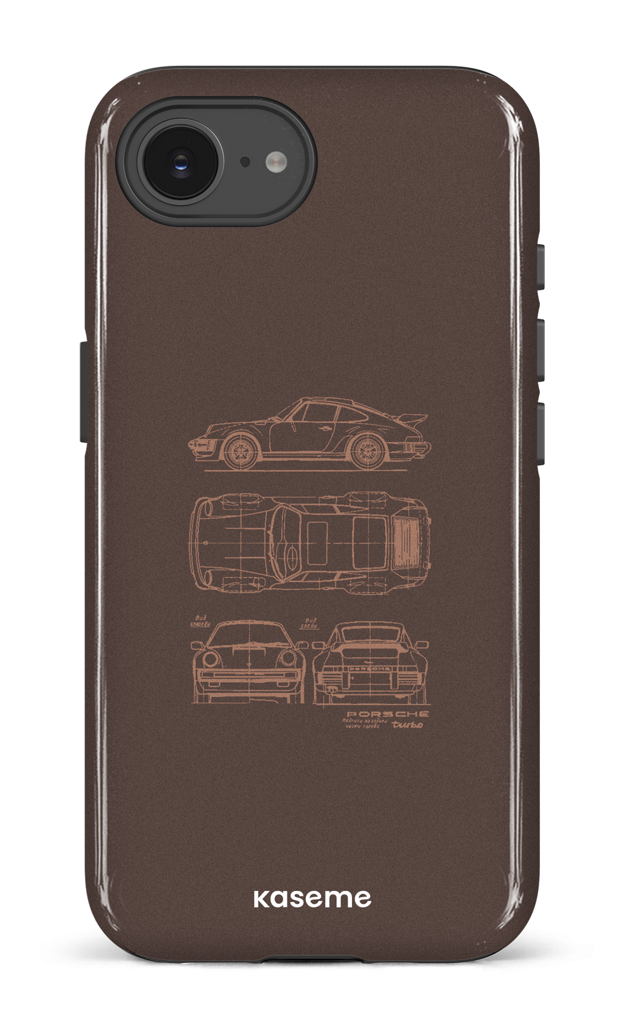 IPhone 16 E Impact Case Beat The Traffic Mocha -