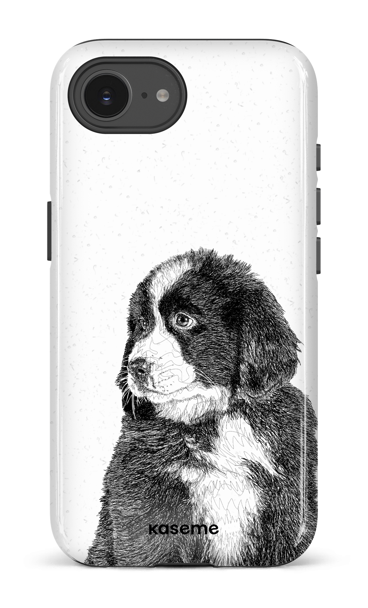 IPhone 16 E Impact Case Bernese Mountain Dog -