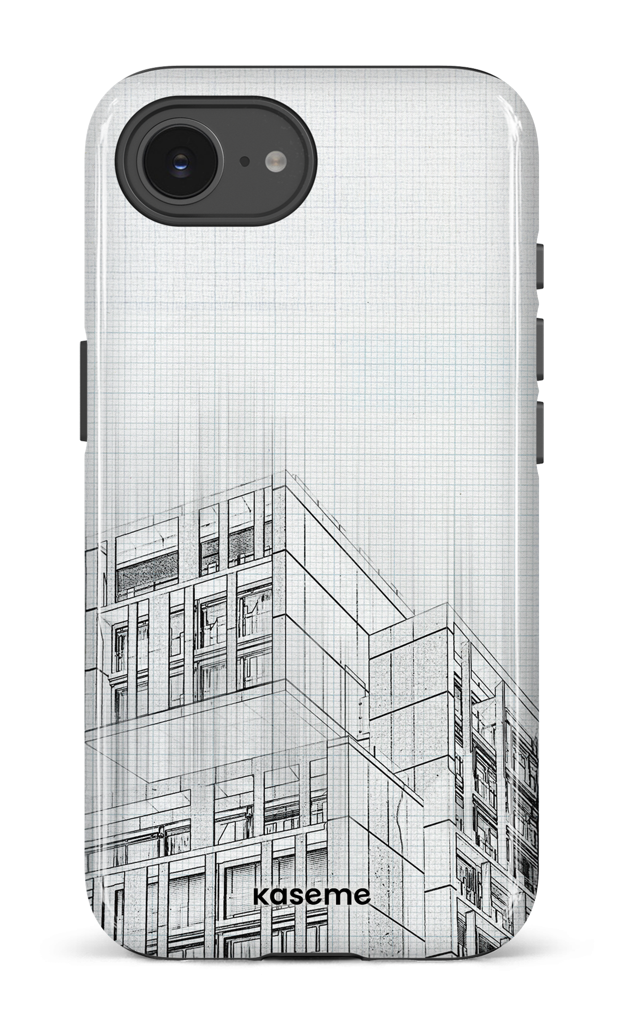 IPhone 16 E Impact Case Blueprint -