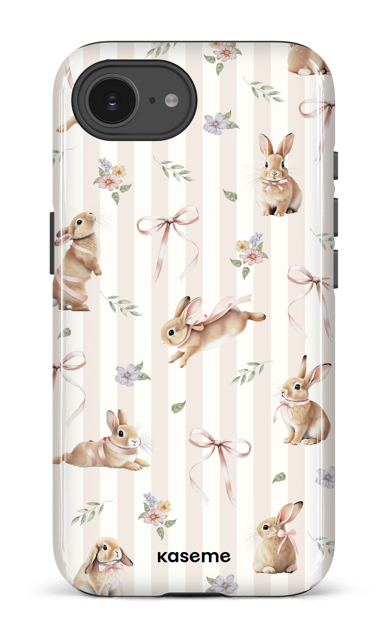 IPhone 16 E Impact Case Bunny Bloom -