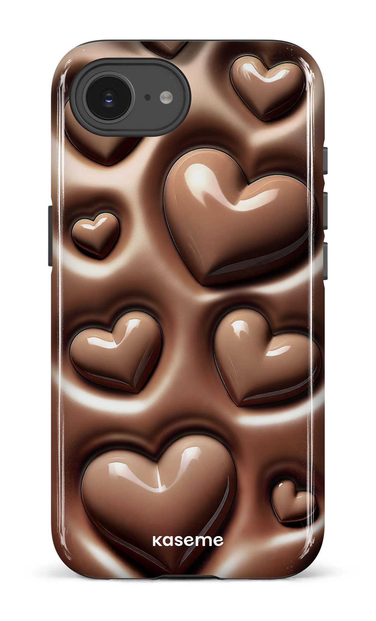 IPhone 16 E Impact Case Choco Kiss -