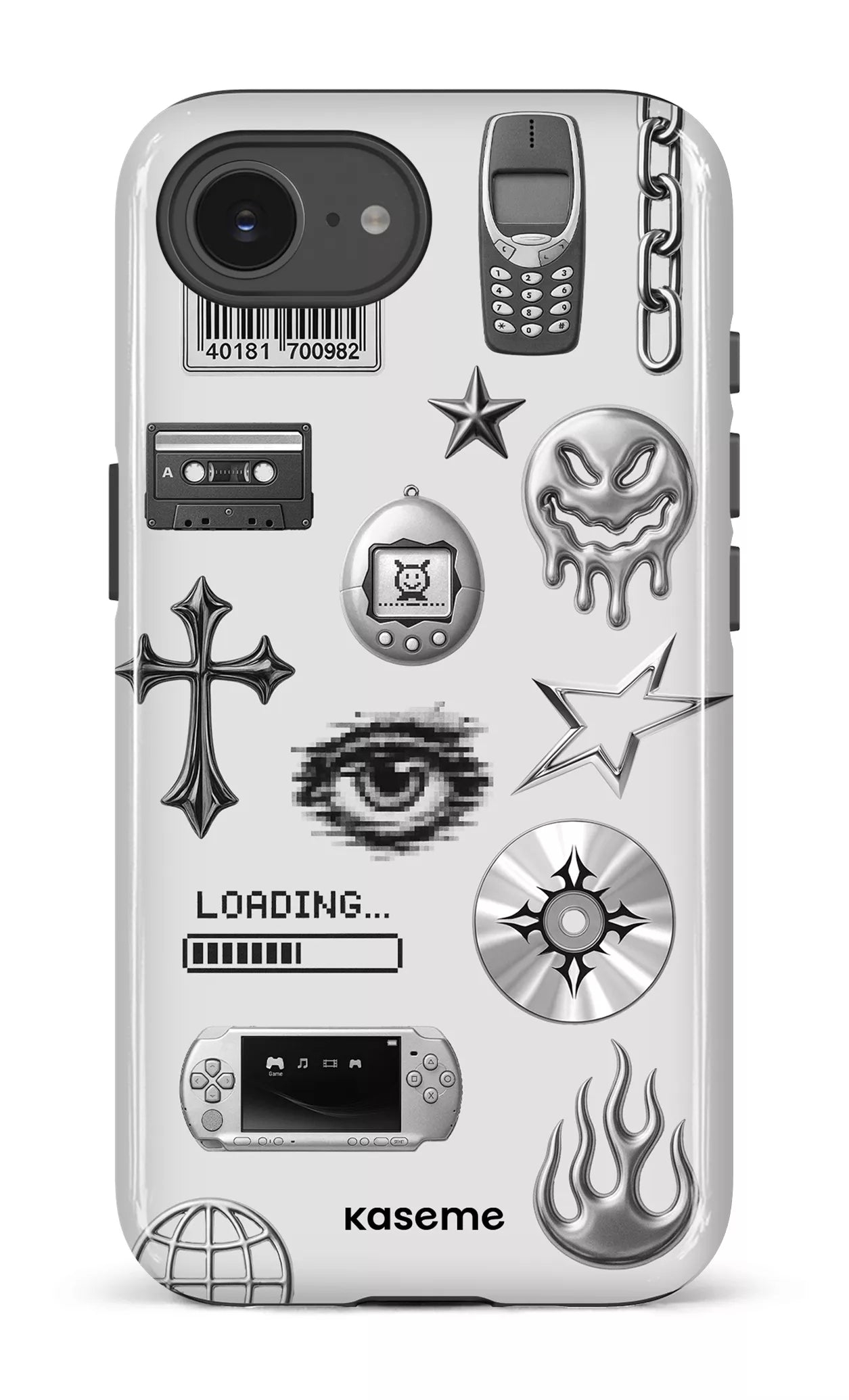 IPhone 16 E Impact Case Chrome -