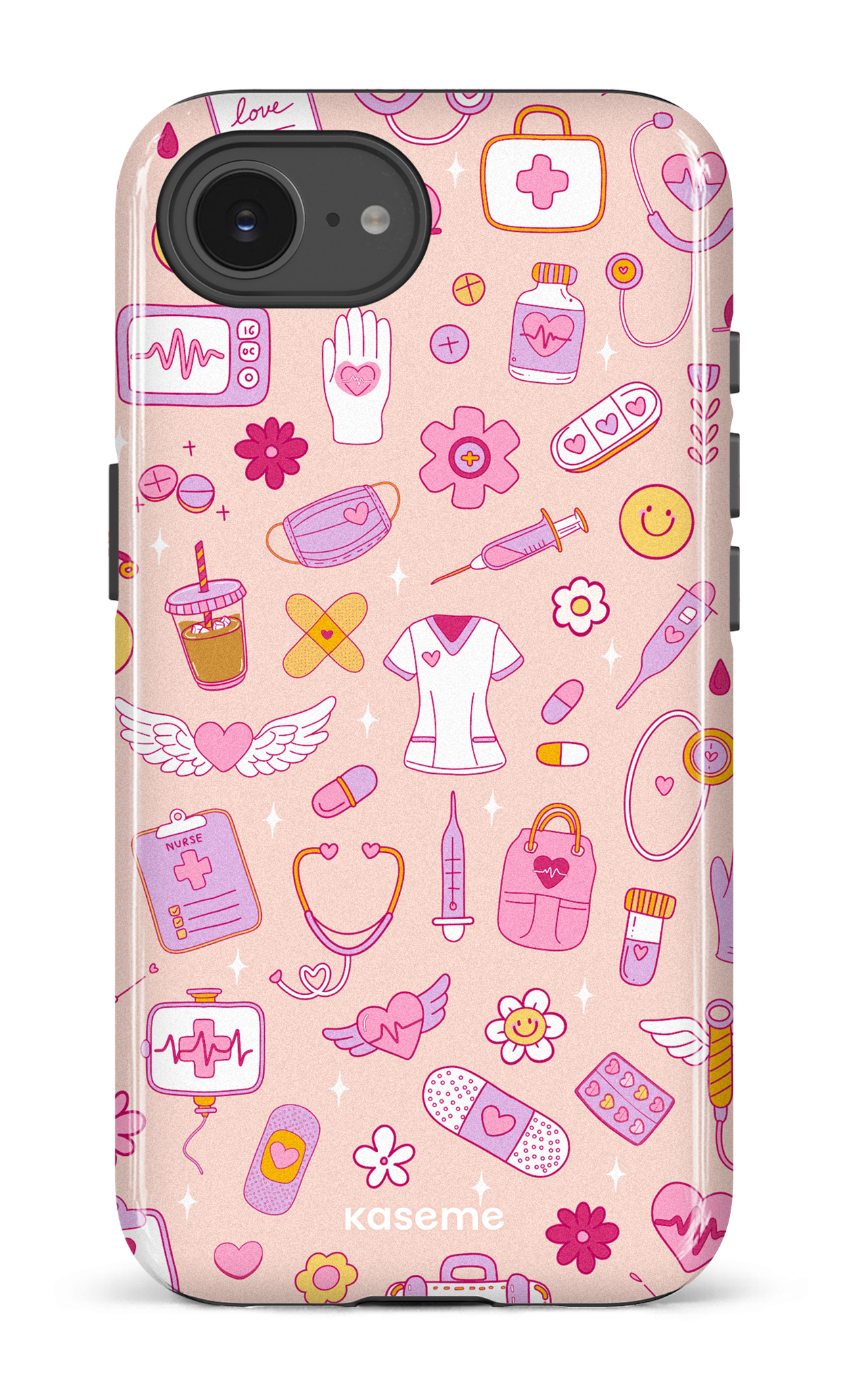 IPhone 16 E Impact Case Code Pink -