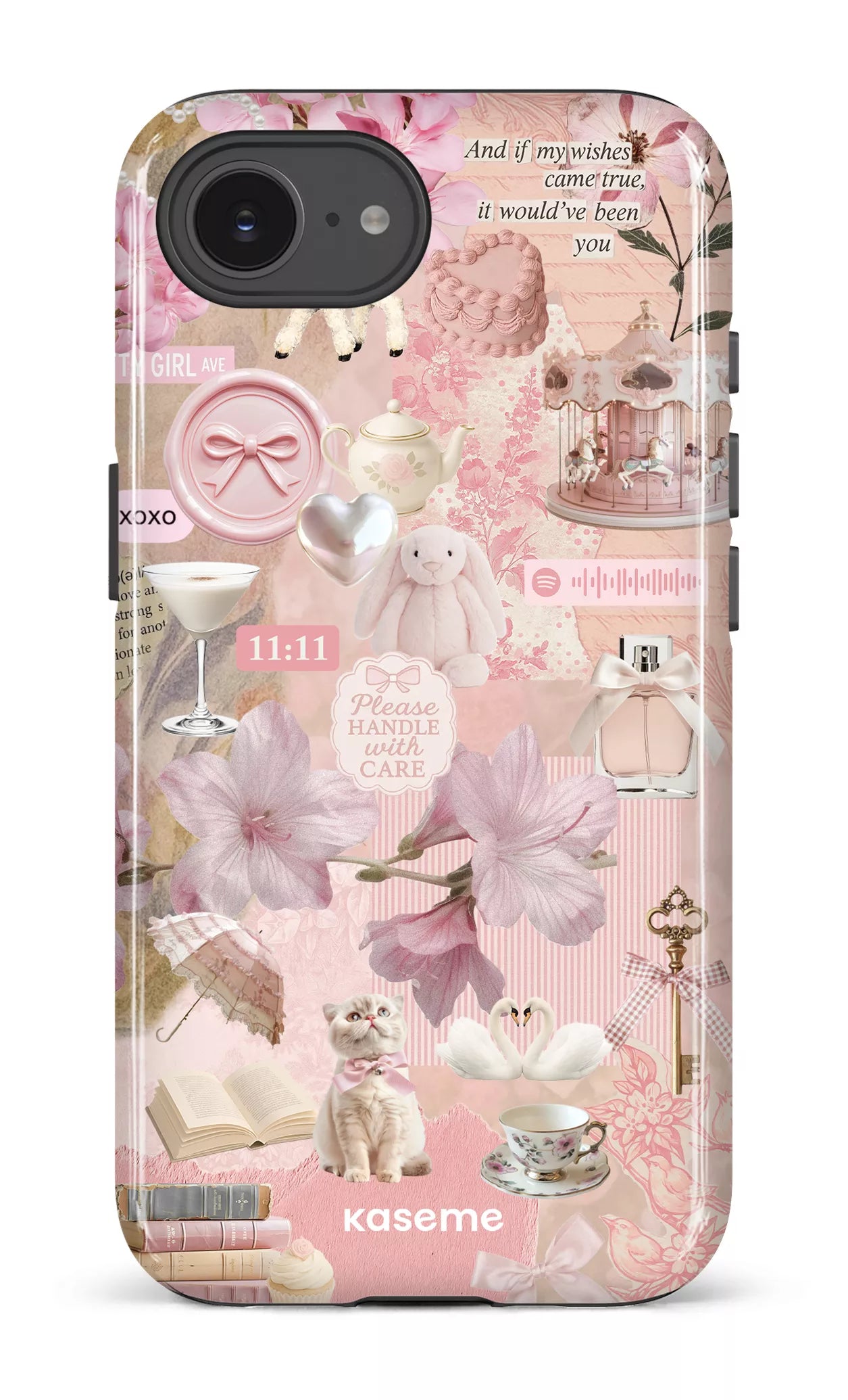 IPhone 16 E Impact Case Coquette Diary -