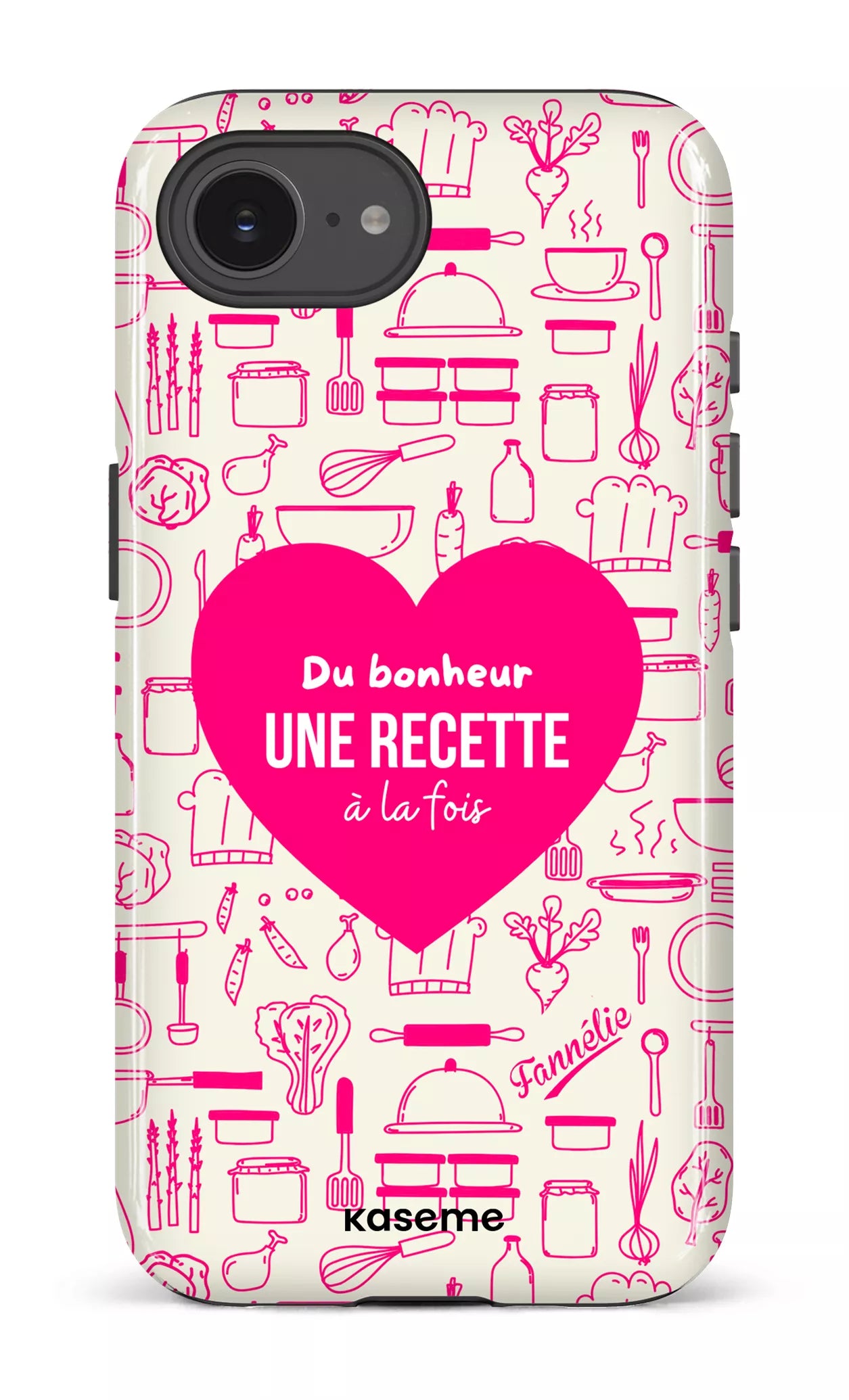 IPhone 16 E Impact Case Du bonheur une recette à la fois -