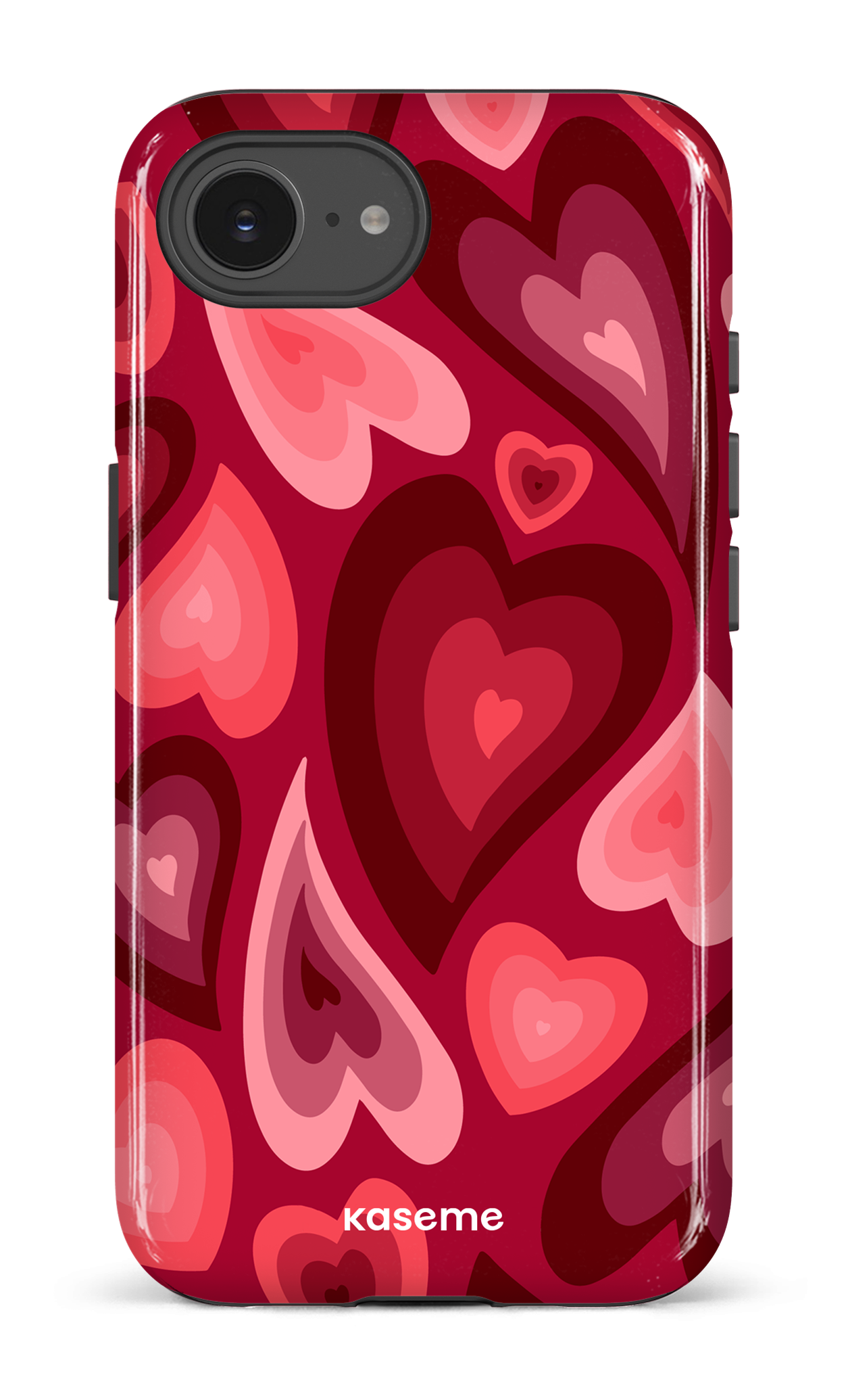 IPhone 16 E Impact Case Dulce red -