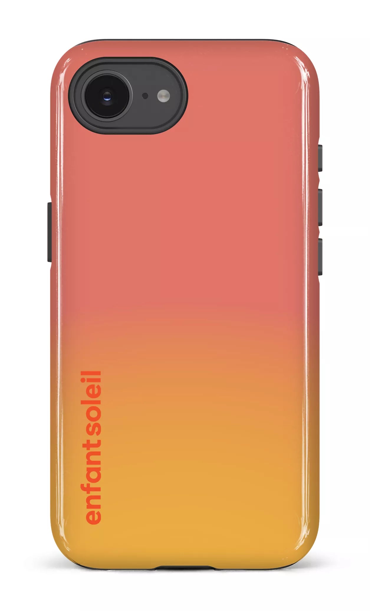 IPhone 16 E Impact Case Enfant Soleil dégradé -